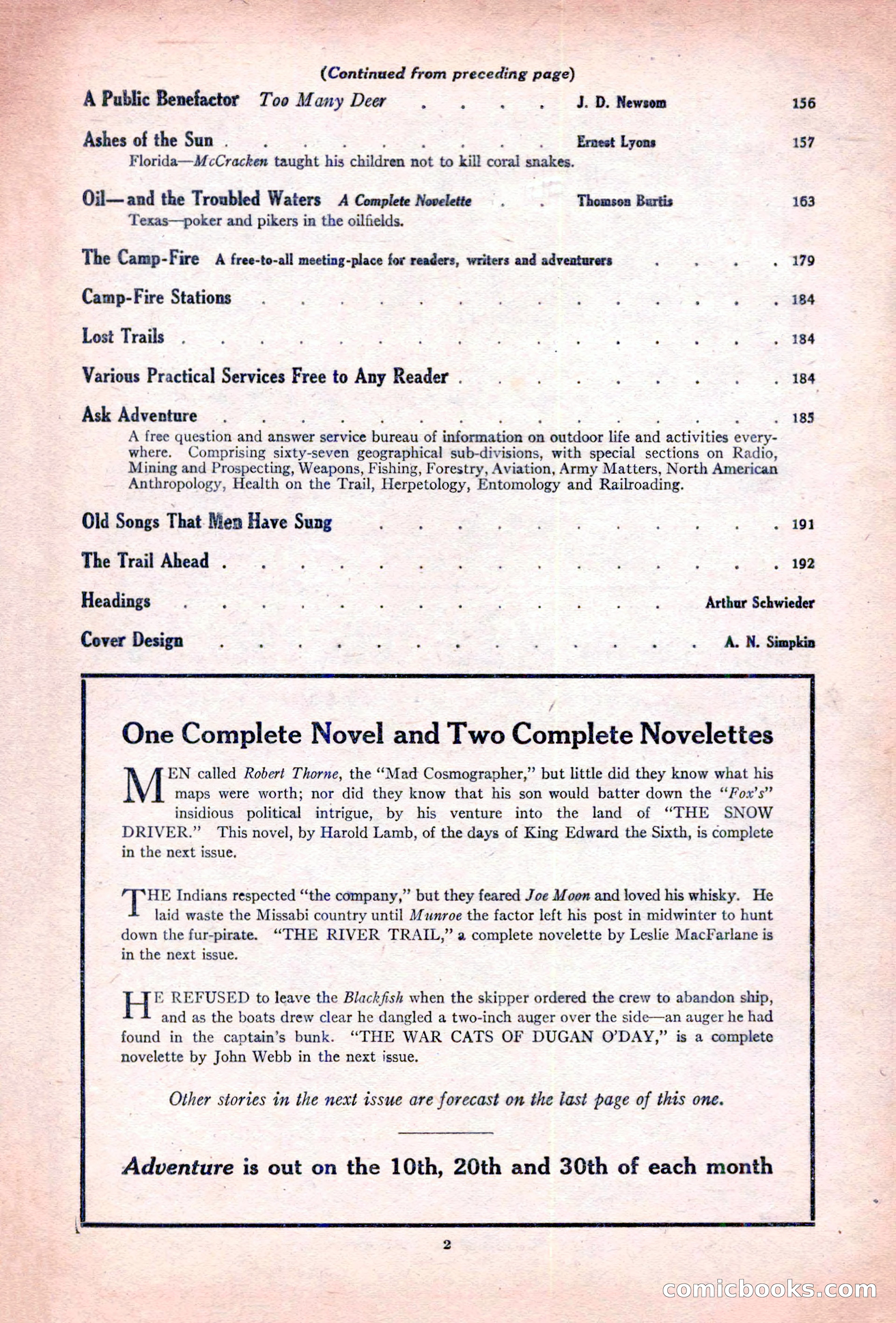 Adventure Magazine Cover — page 4 of 196