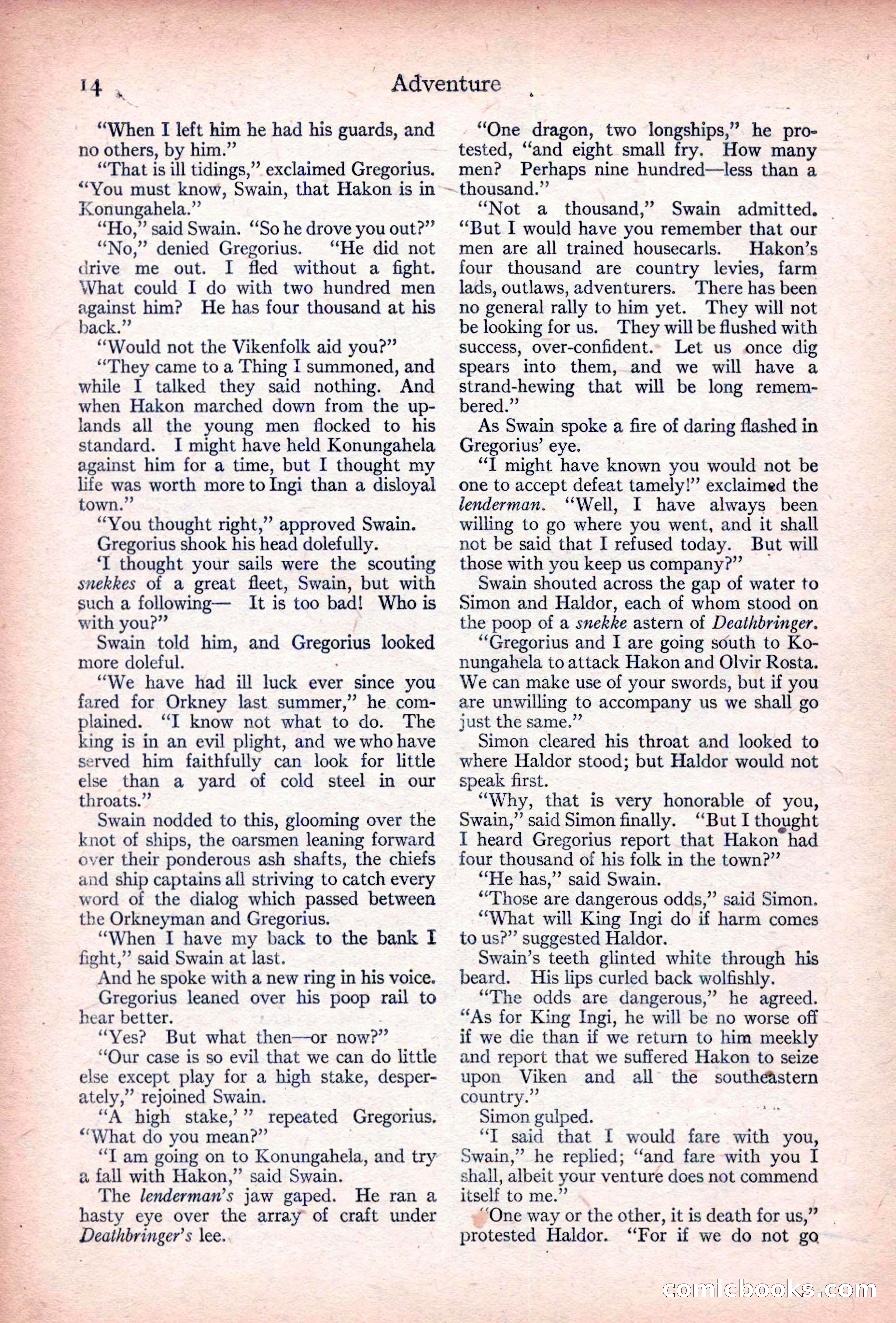 Adventure Magazine Cover — page 16 of 196