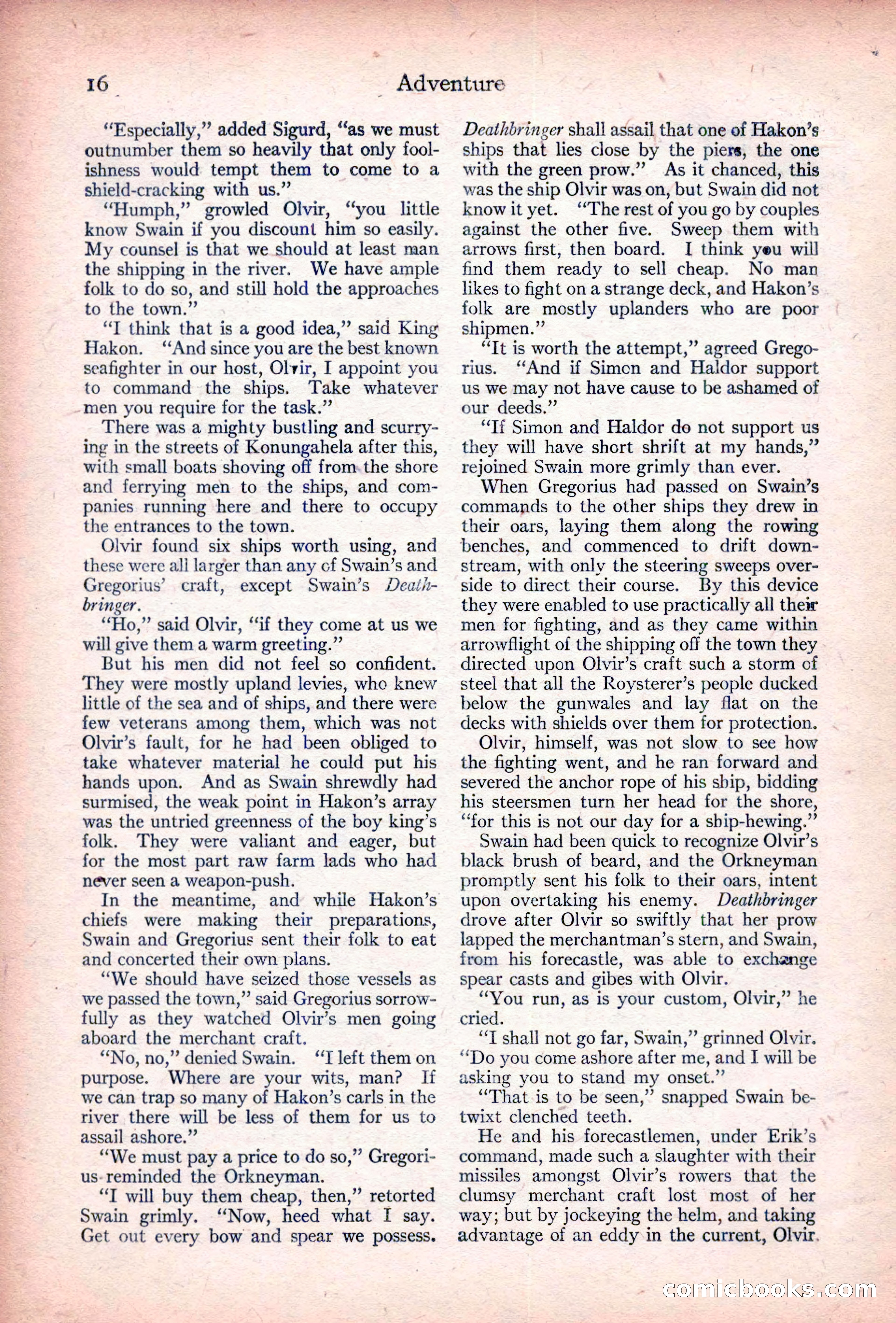Adventure Magazine Cover — page 18 of 196