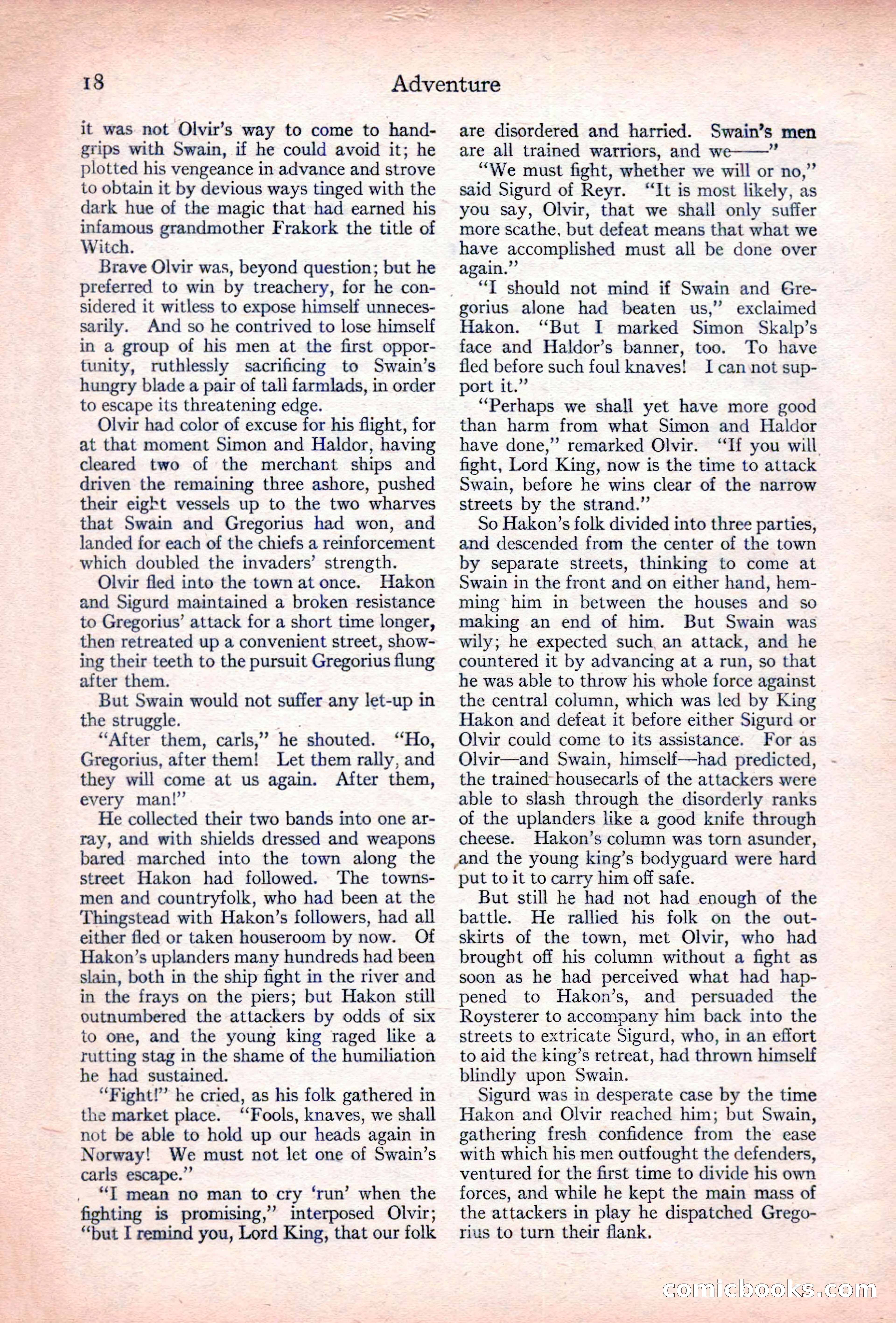 Adventure Magazine Cover — page 20 of 196