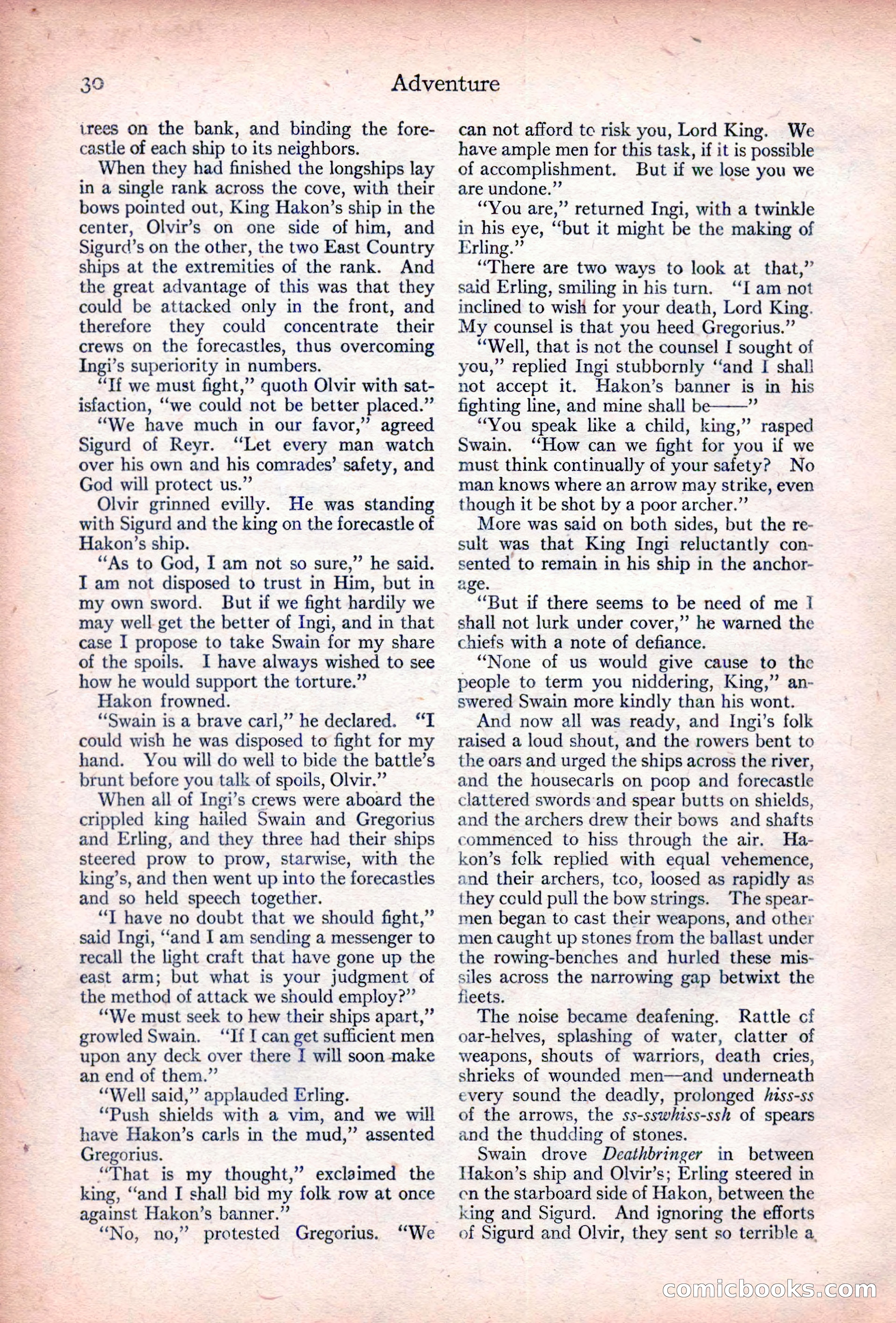 Adventure Magazine Cover — page 32 of 196