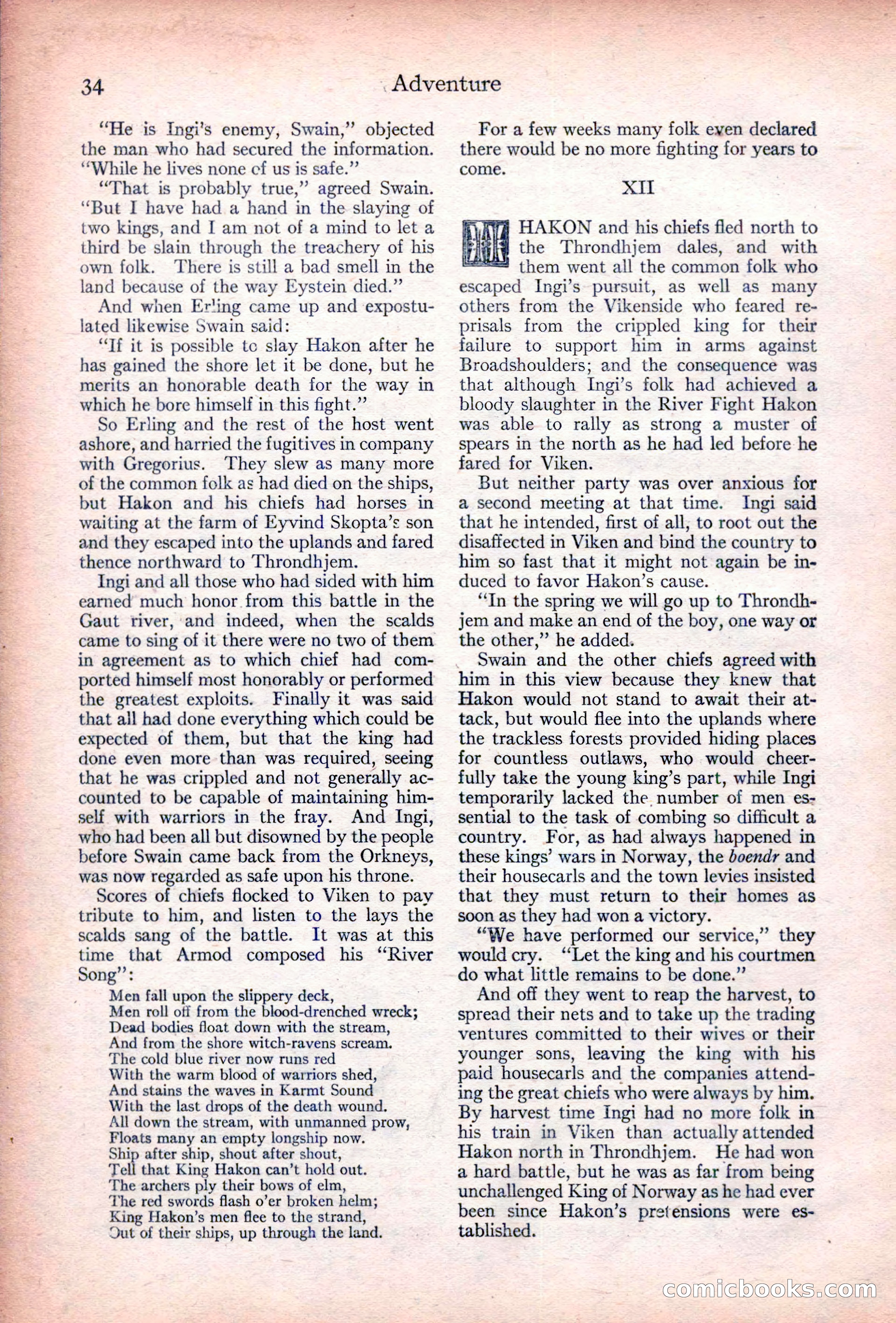 Adventure Magazine Cover — page 36 of 196