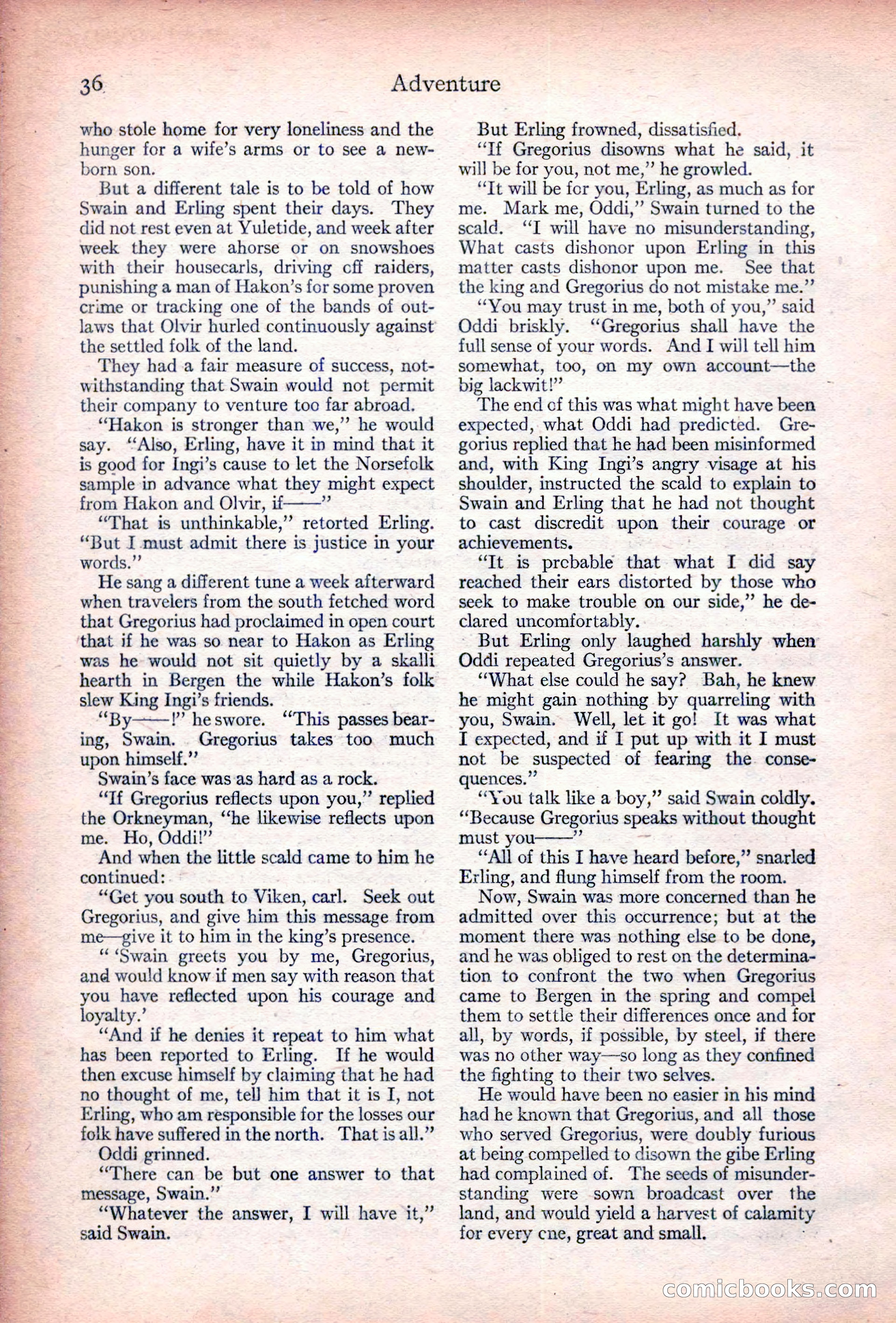 Adventure Magazine Cover — page 38 of 196