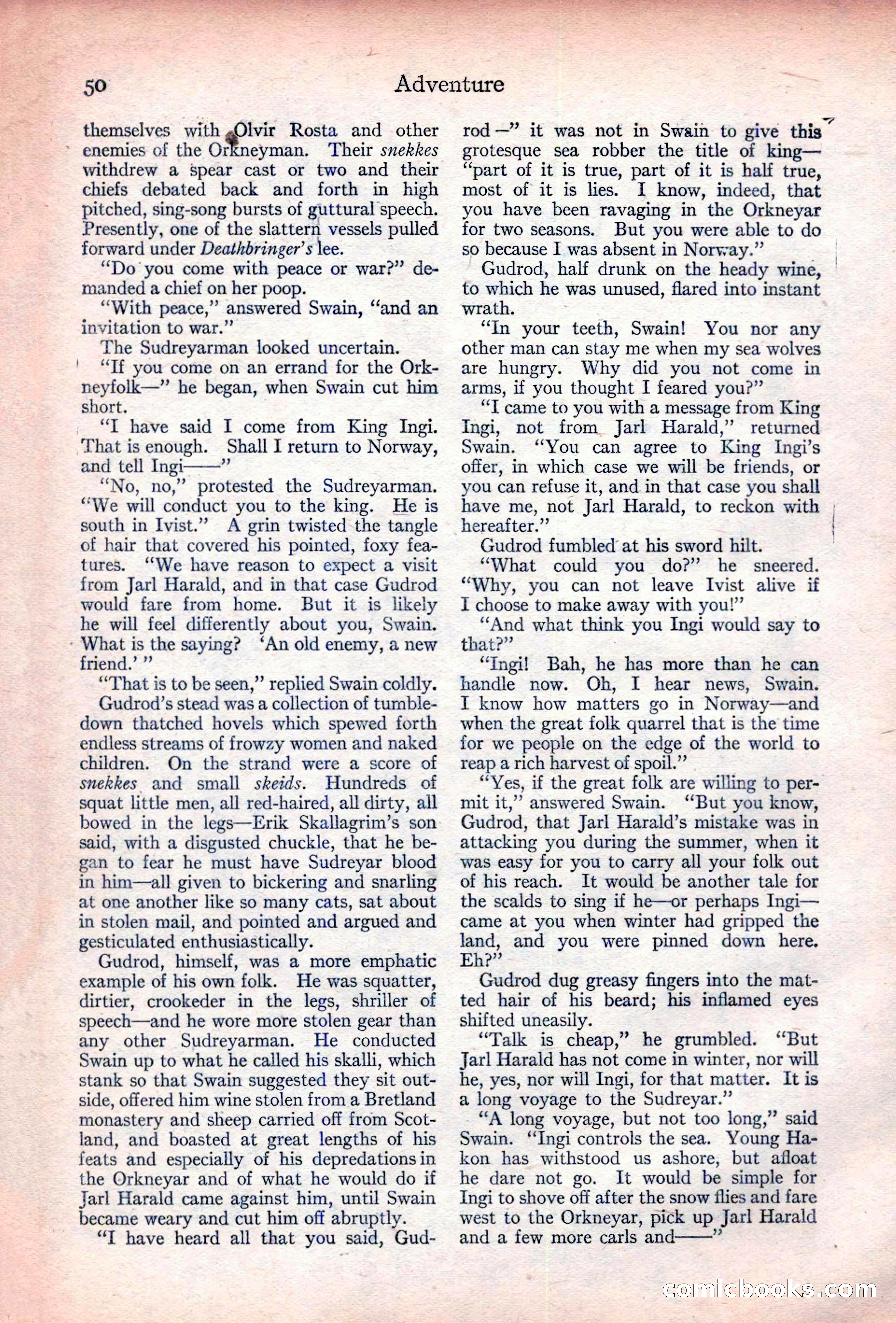 Adventure Magazine Cover — page 52 of 196