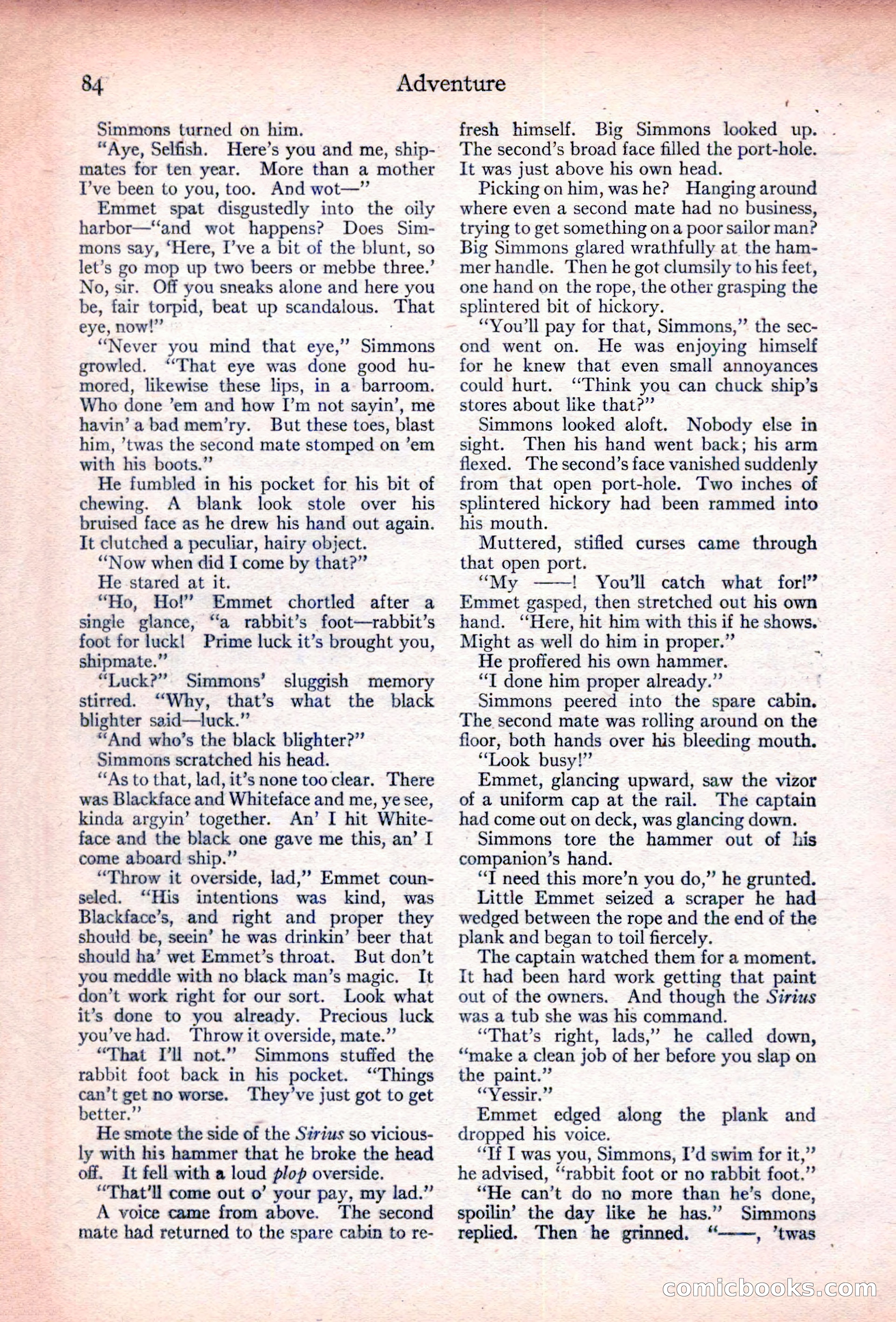 Adventure Magazine Cover — page 86 of 196