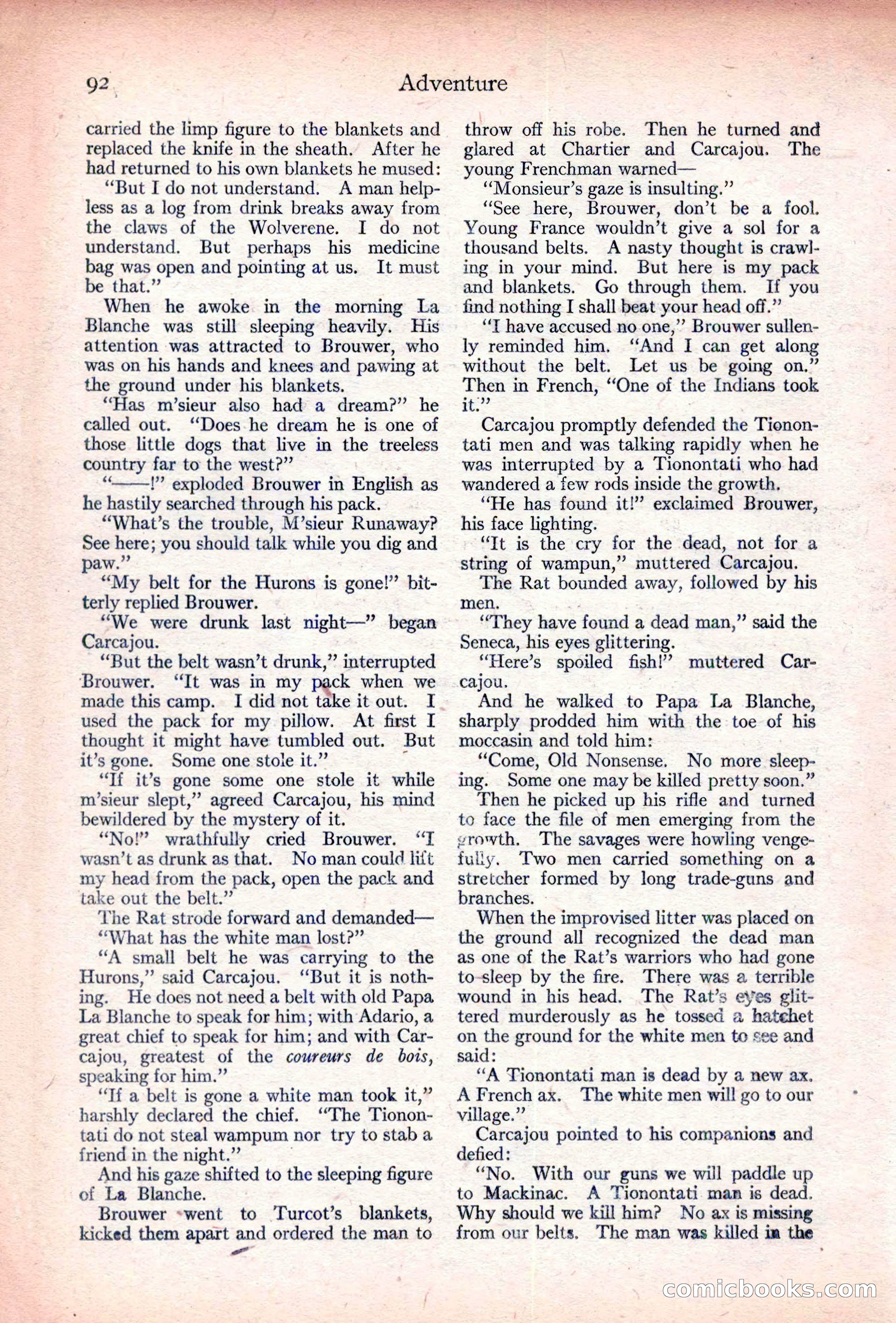 Adventure Magazine Cover — page 94 of 196