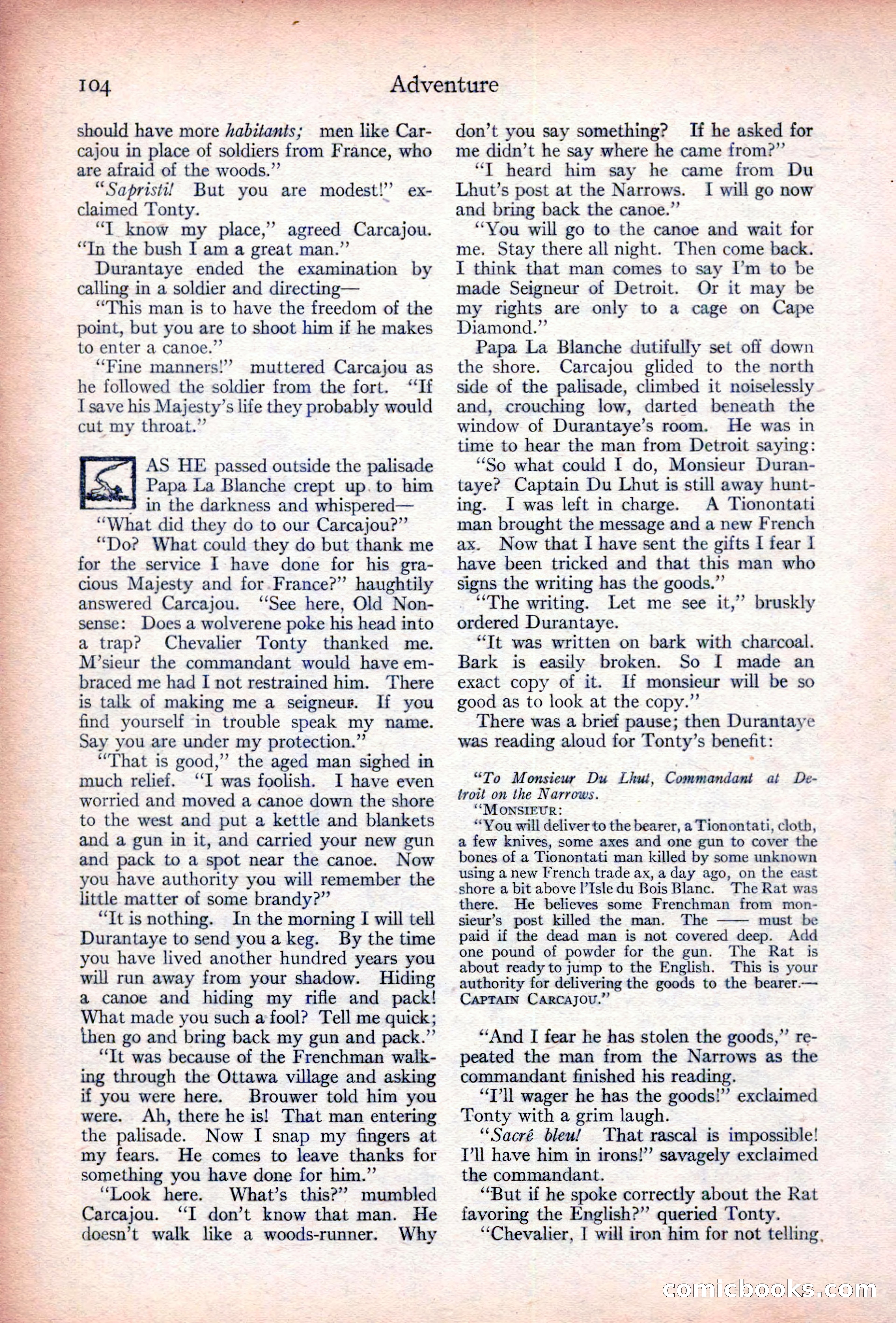 Adventure Magazine Cover — page 106 of 196