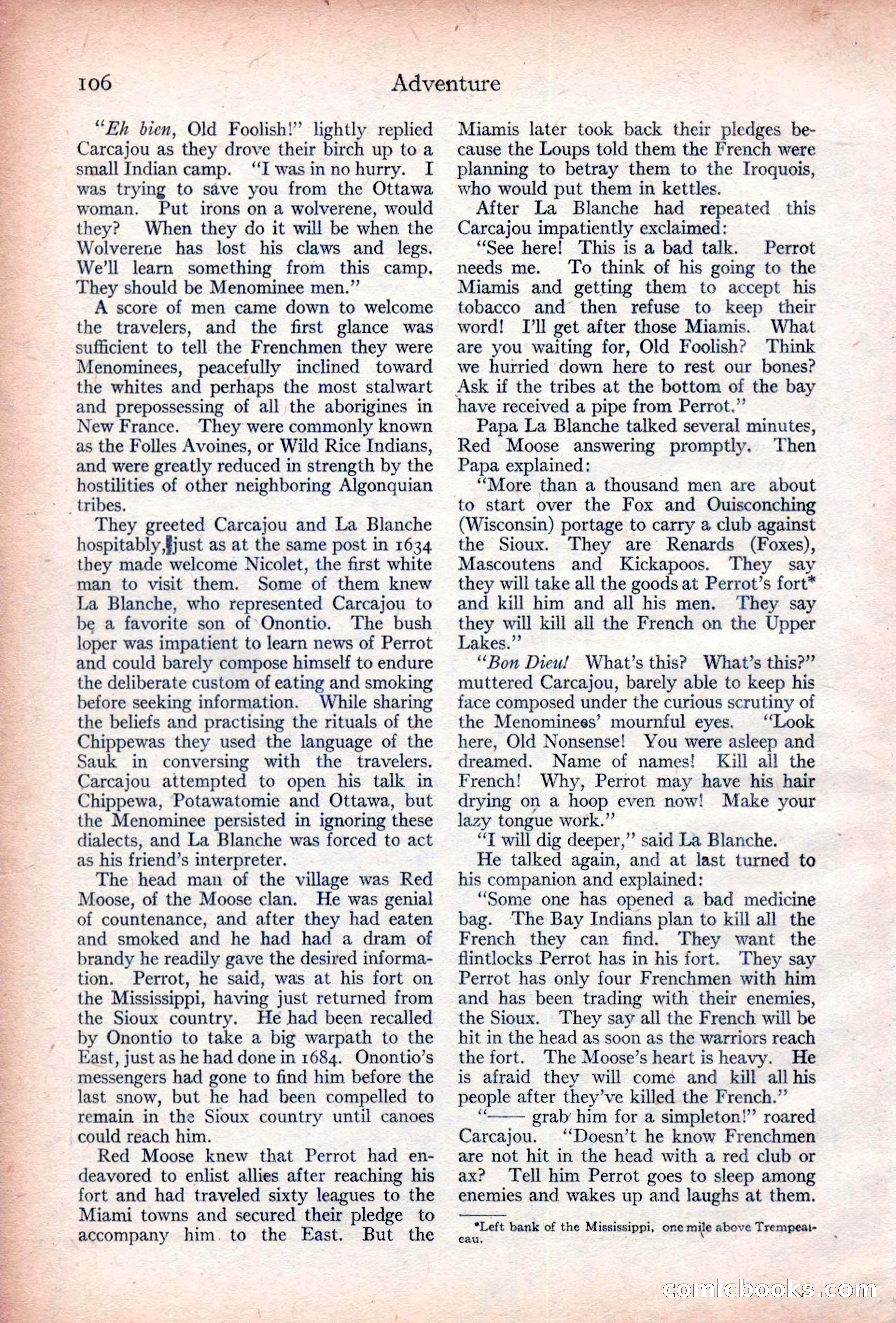 Adventure Magazine Cover — page 108 of 196