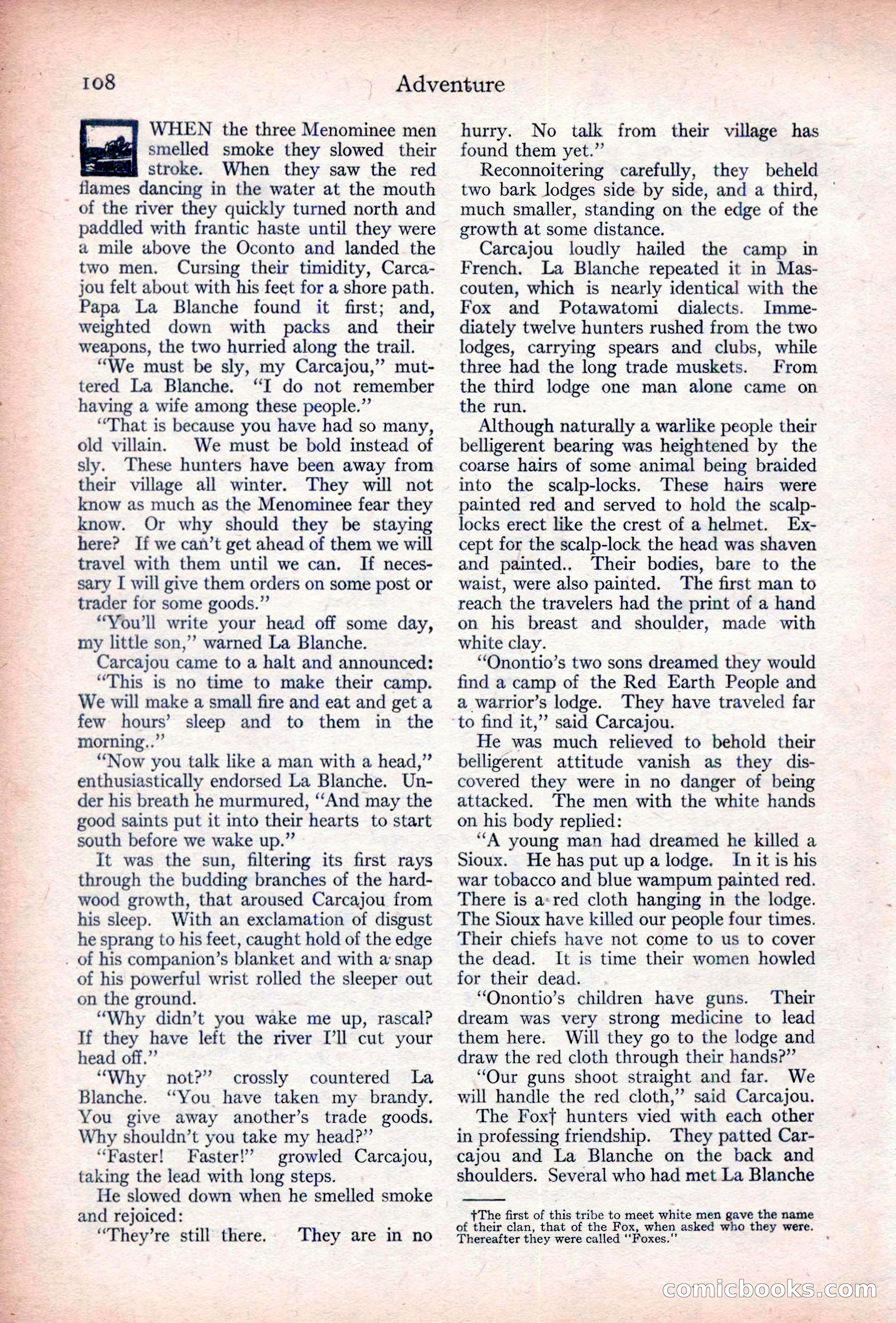 Adventure Magazine Cover — page 110 of 196