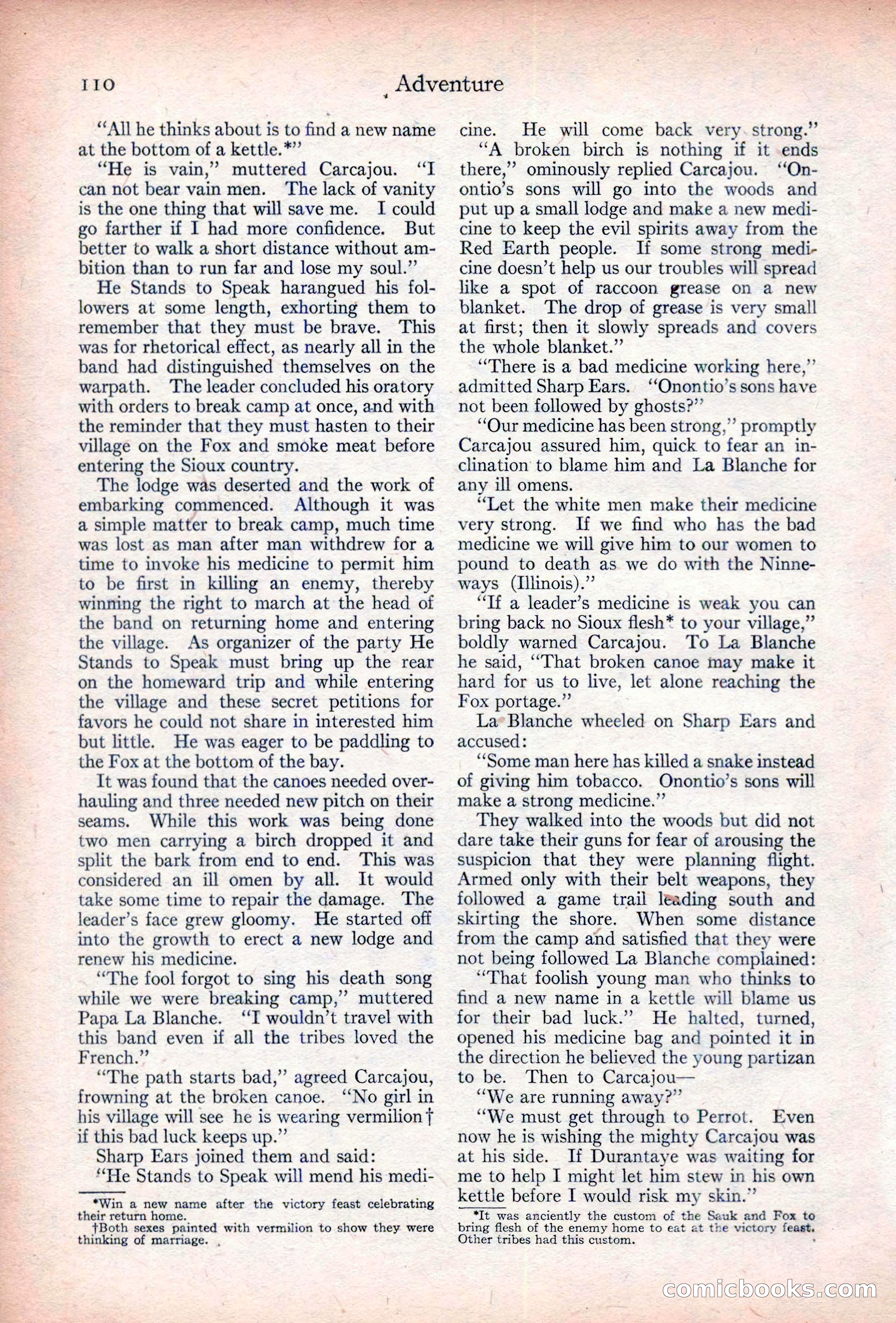 Adventure Magazine Cover — page 112 of 196