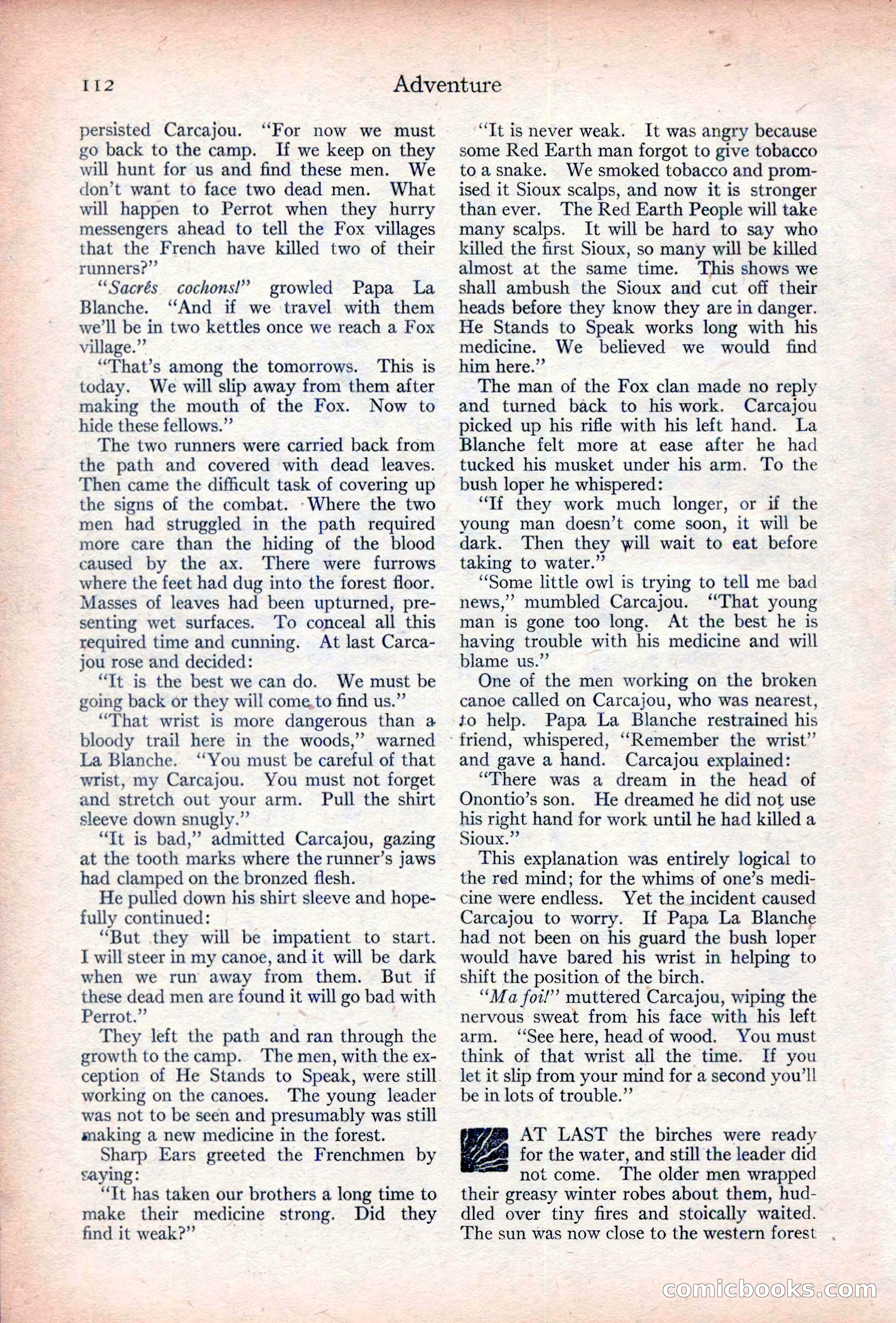 Adventure Magazine Cover — page 114 of 196
