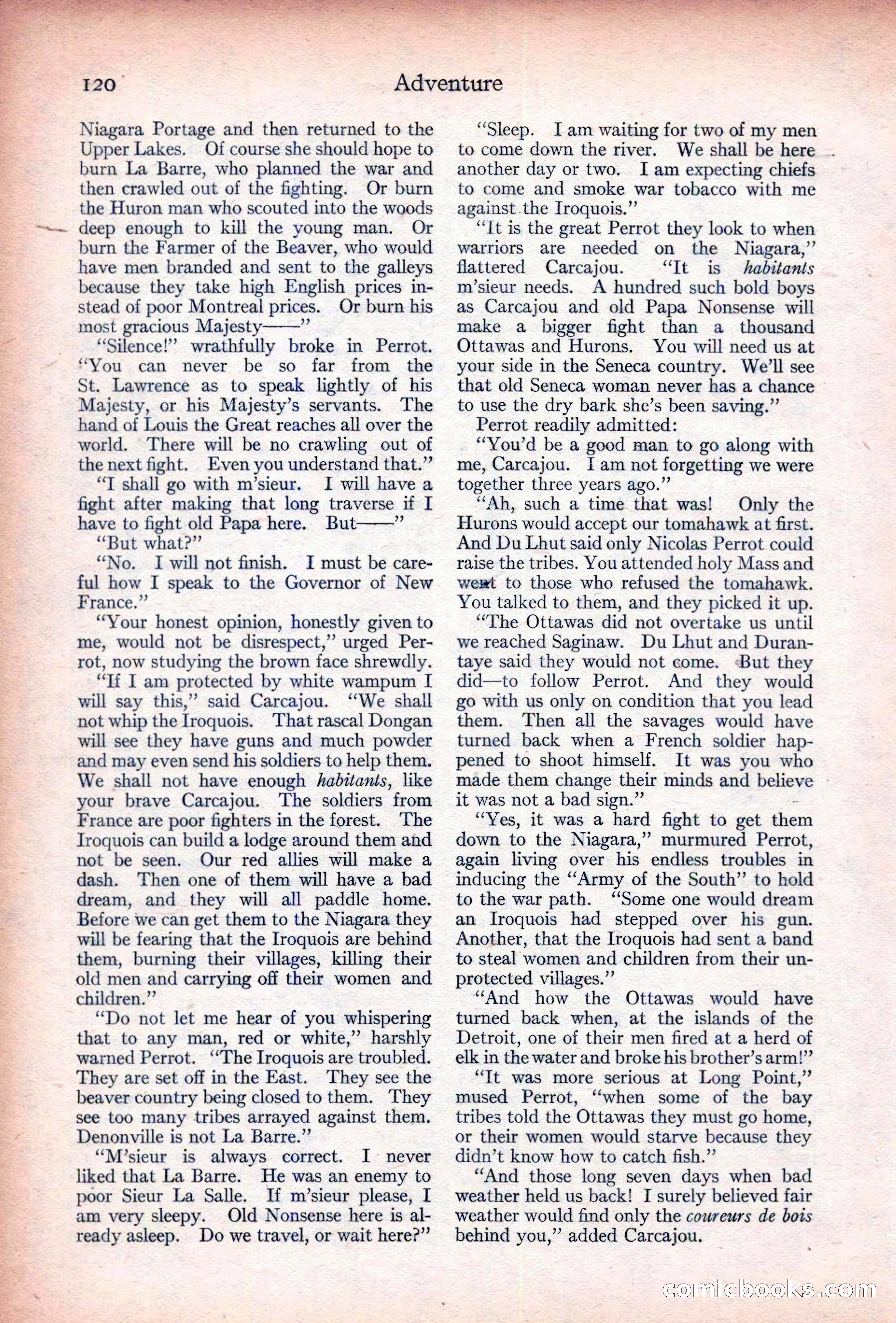 Adventure Magazine Cover — page 122 of 196