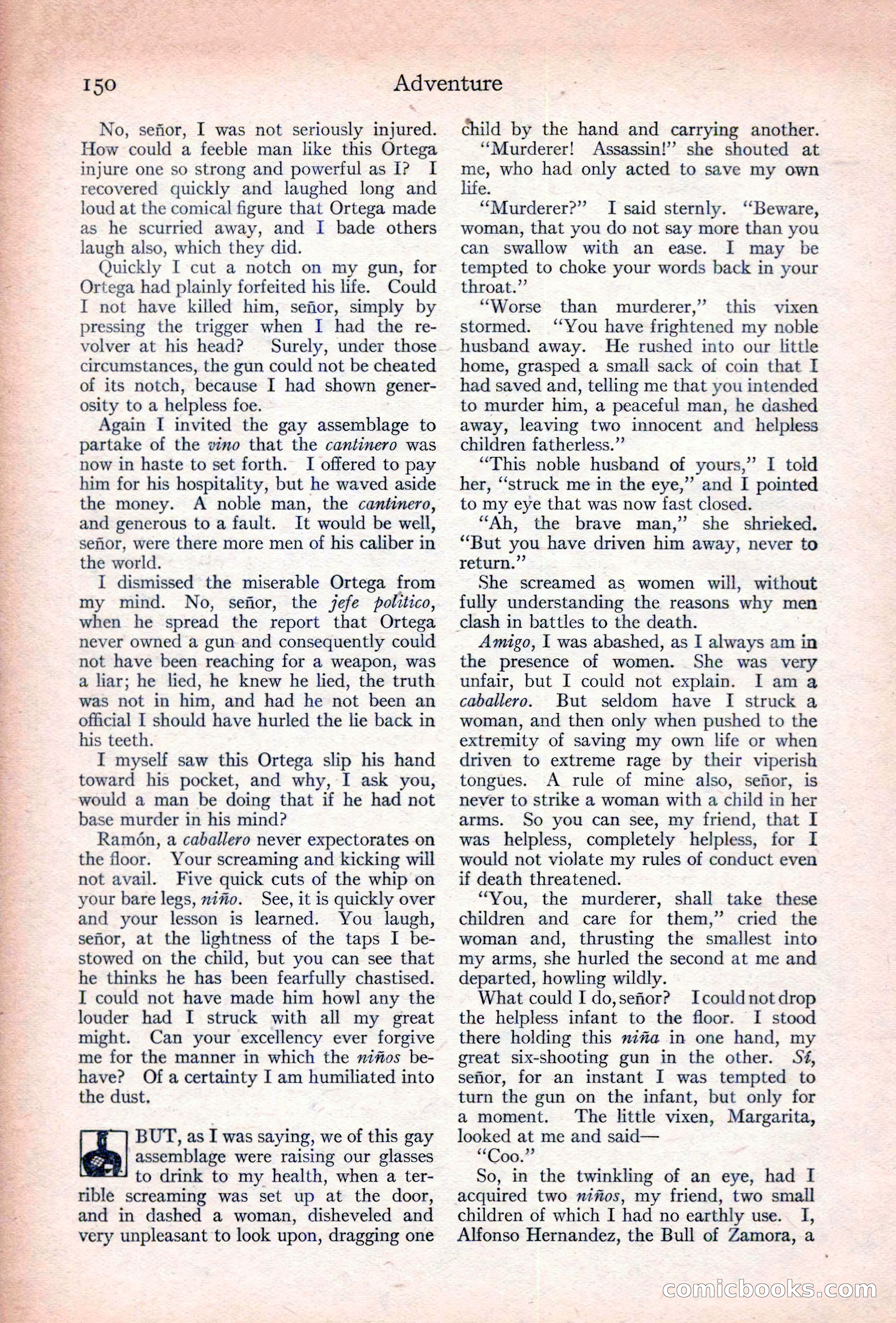 Adventure Magazine Cover — page 152 of 196