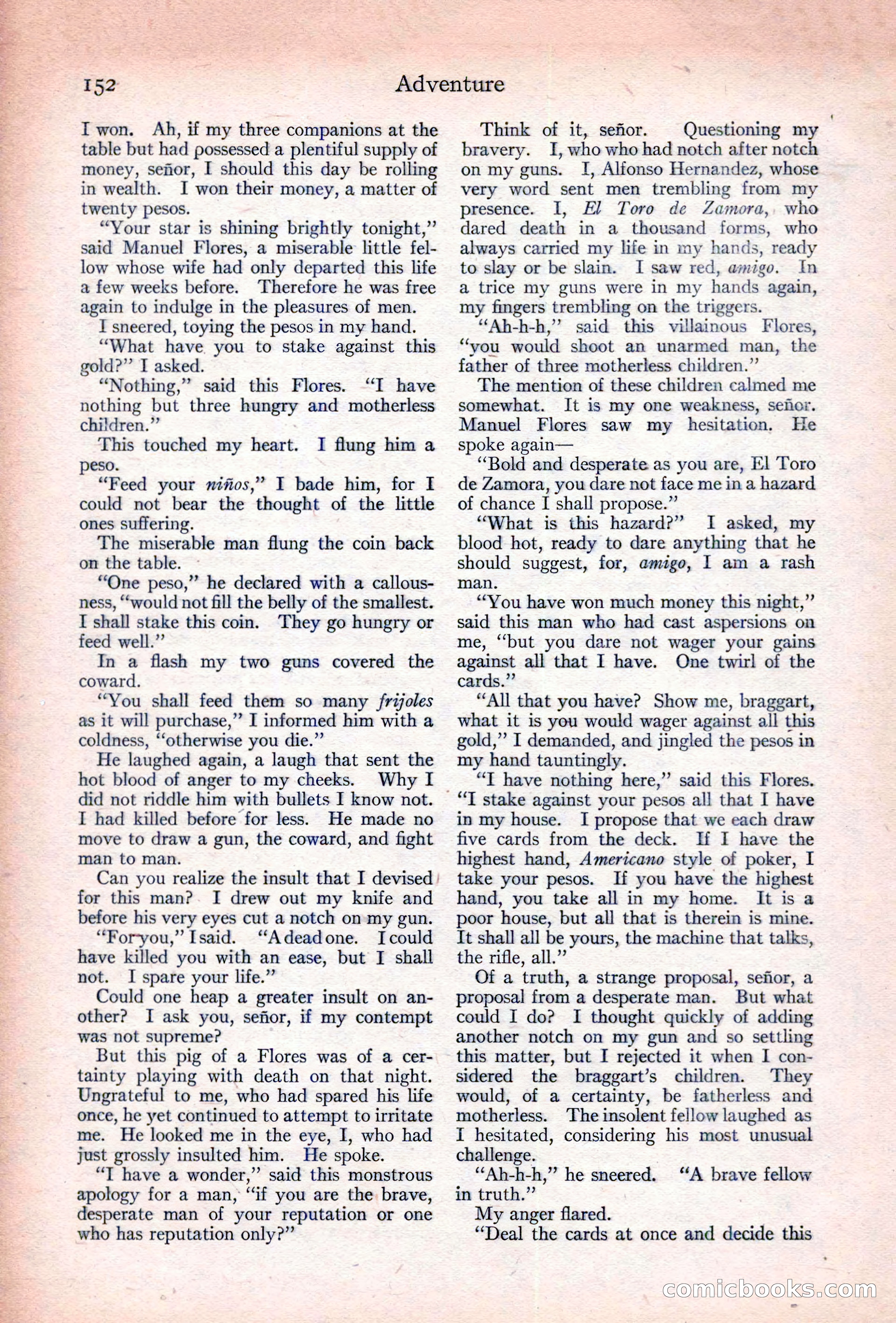 Adventure Magazine Cover — page 154 of 196