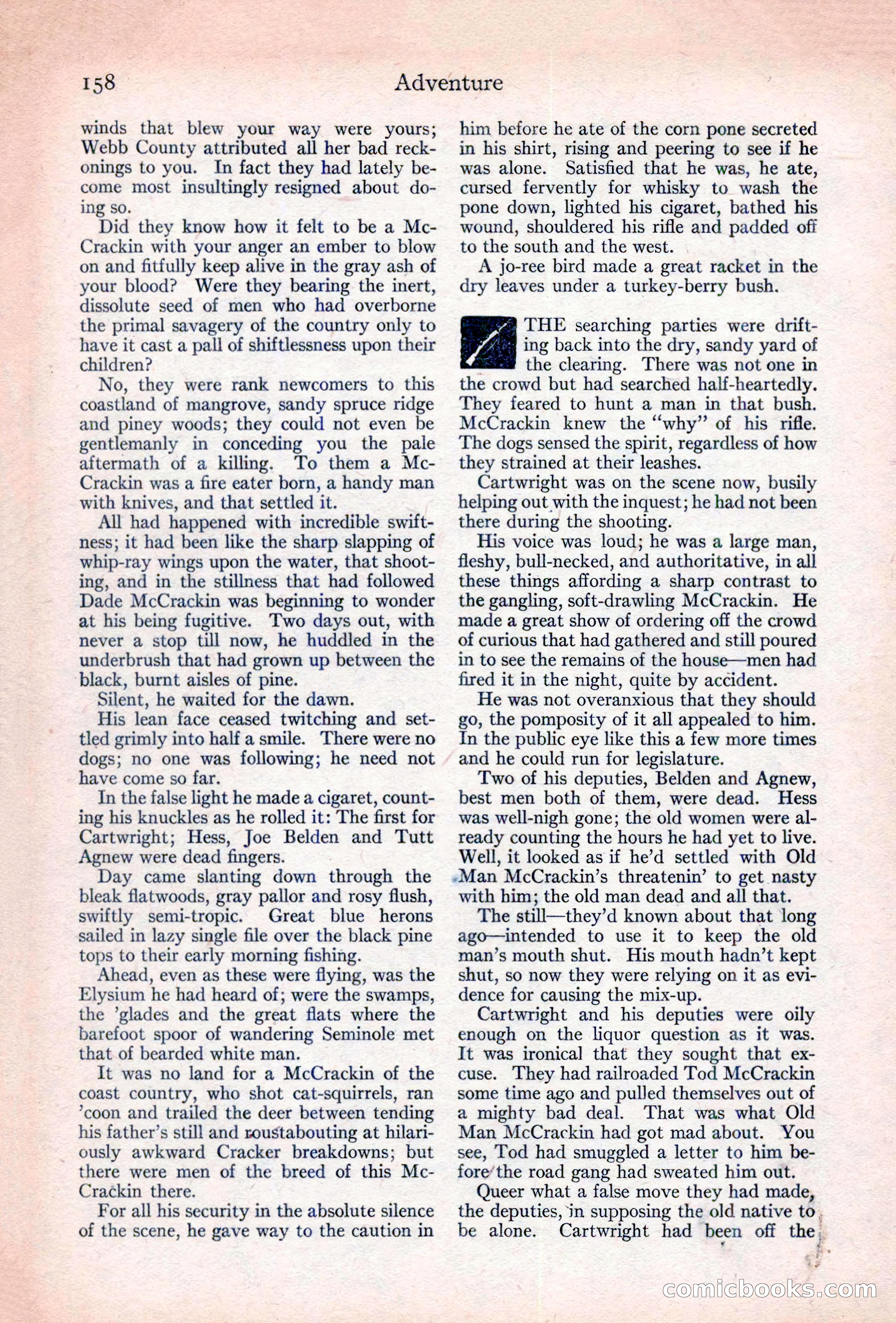 Adventure Magazine Cover — page 160 of 196