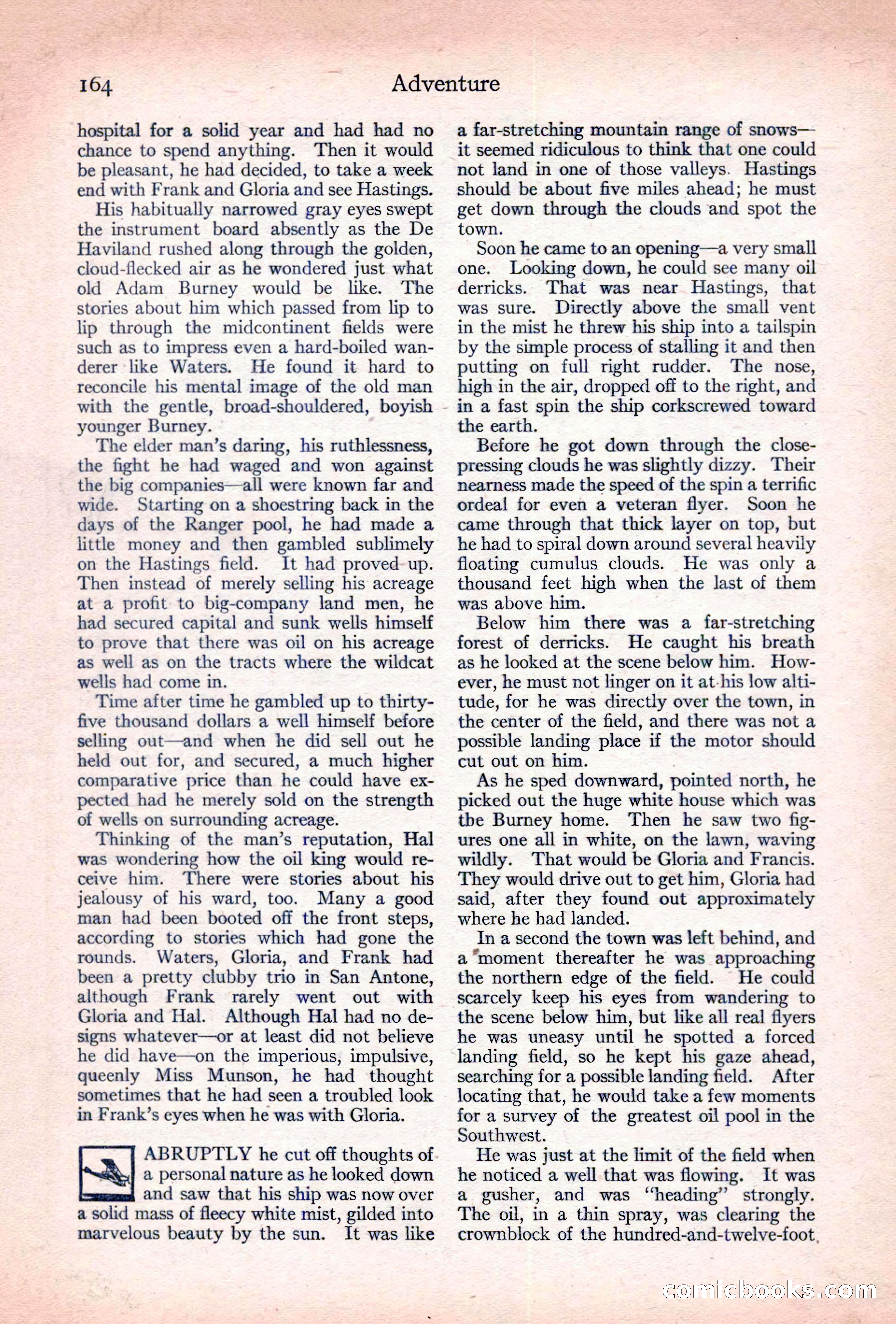 Adventure Magazine Cover — page 166 of 196