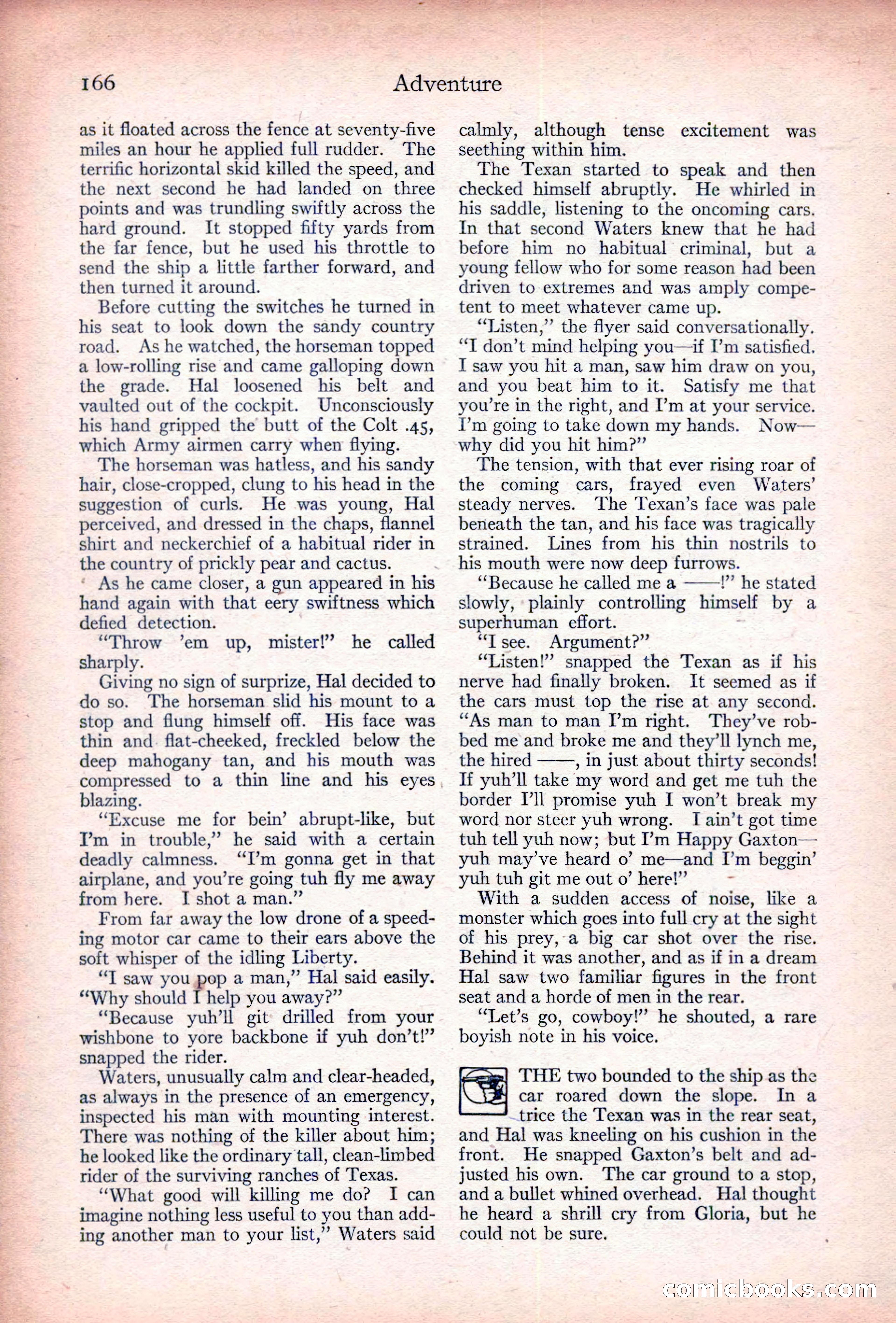 Adventure Magazine Cover — page 168 of 196