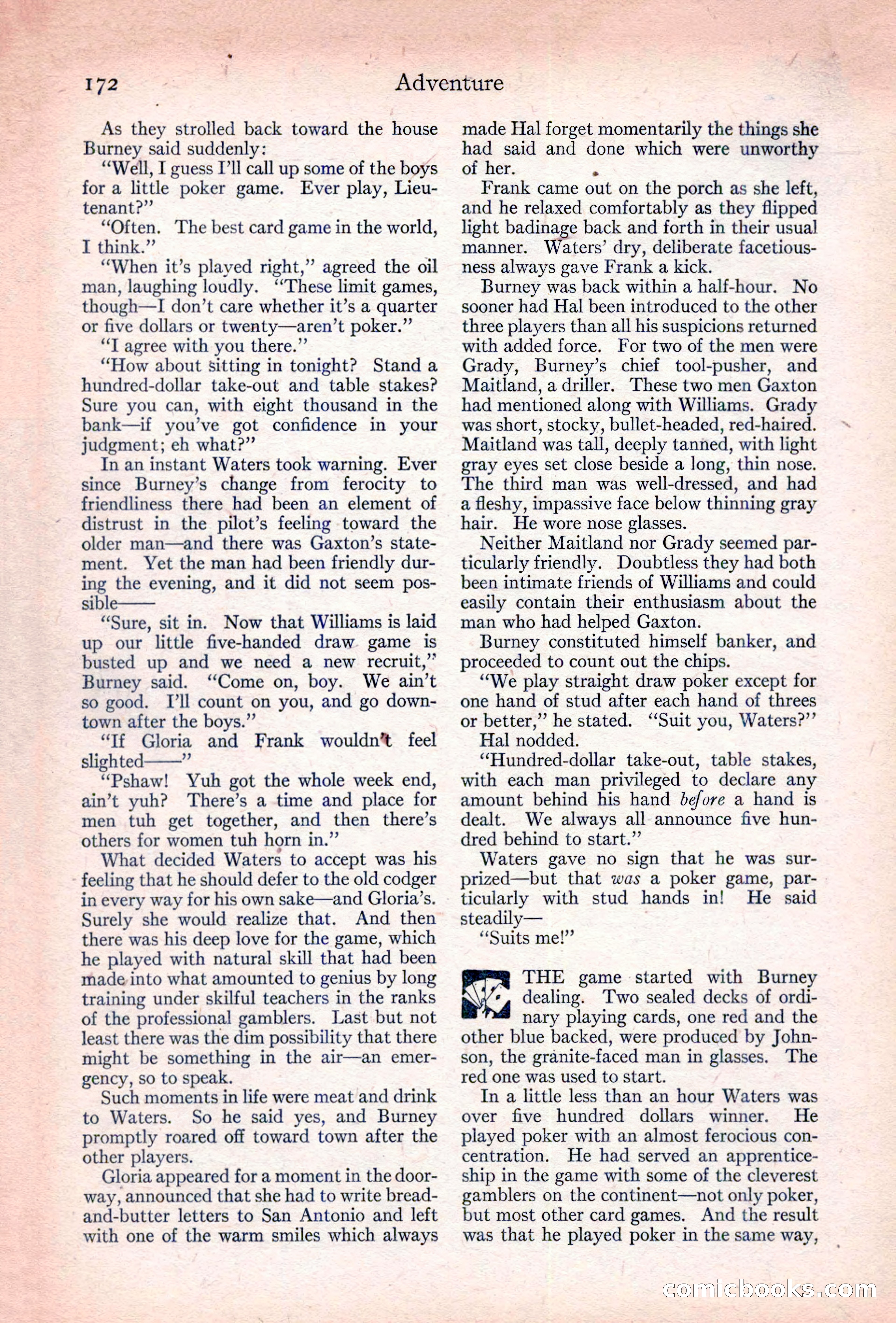 Adventure Magazine Cover — page 174 of 196