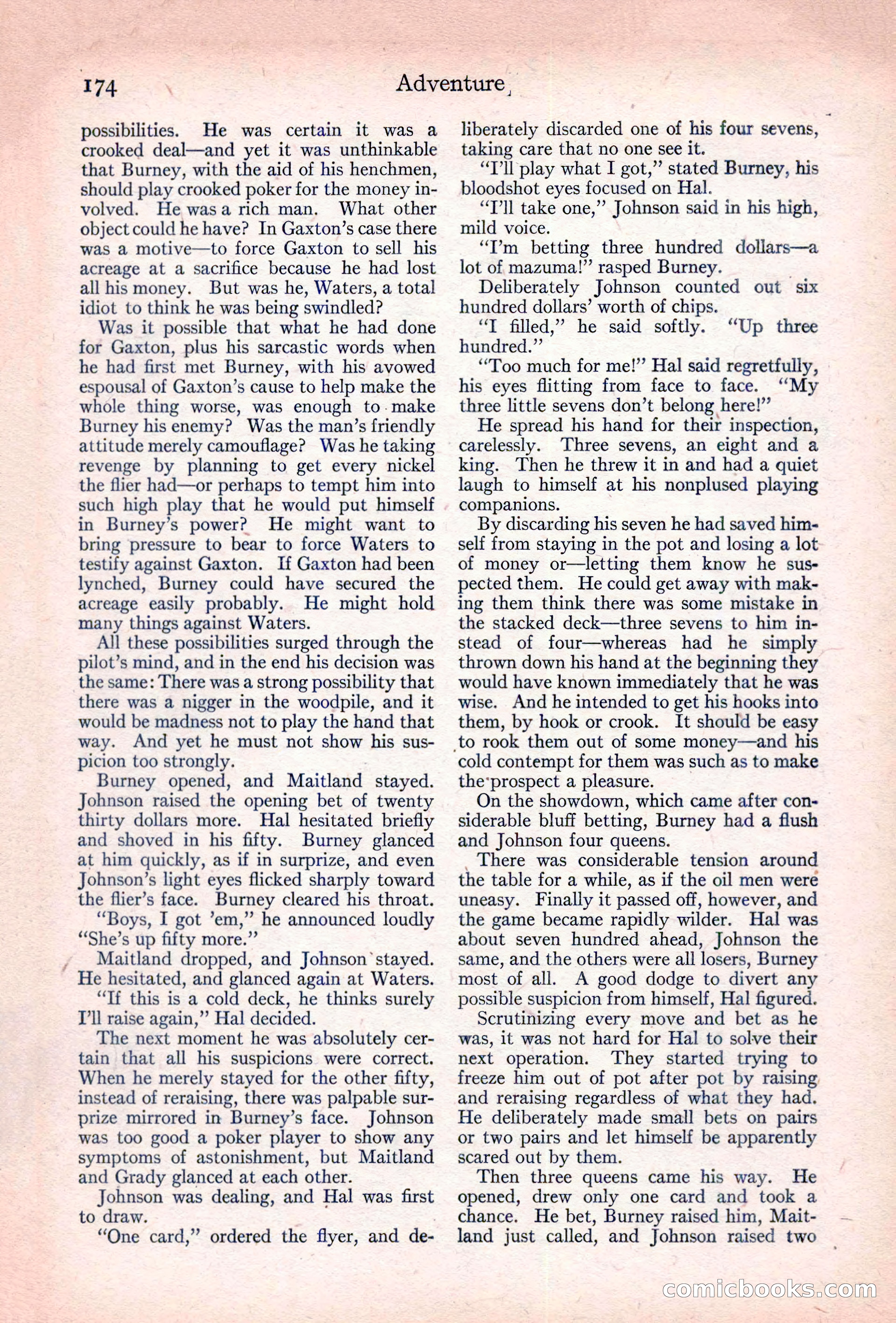 Adventure Magazine Cover — page 176 of 196