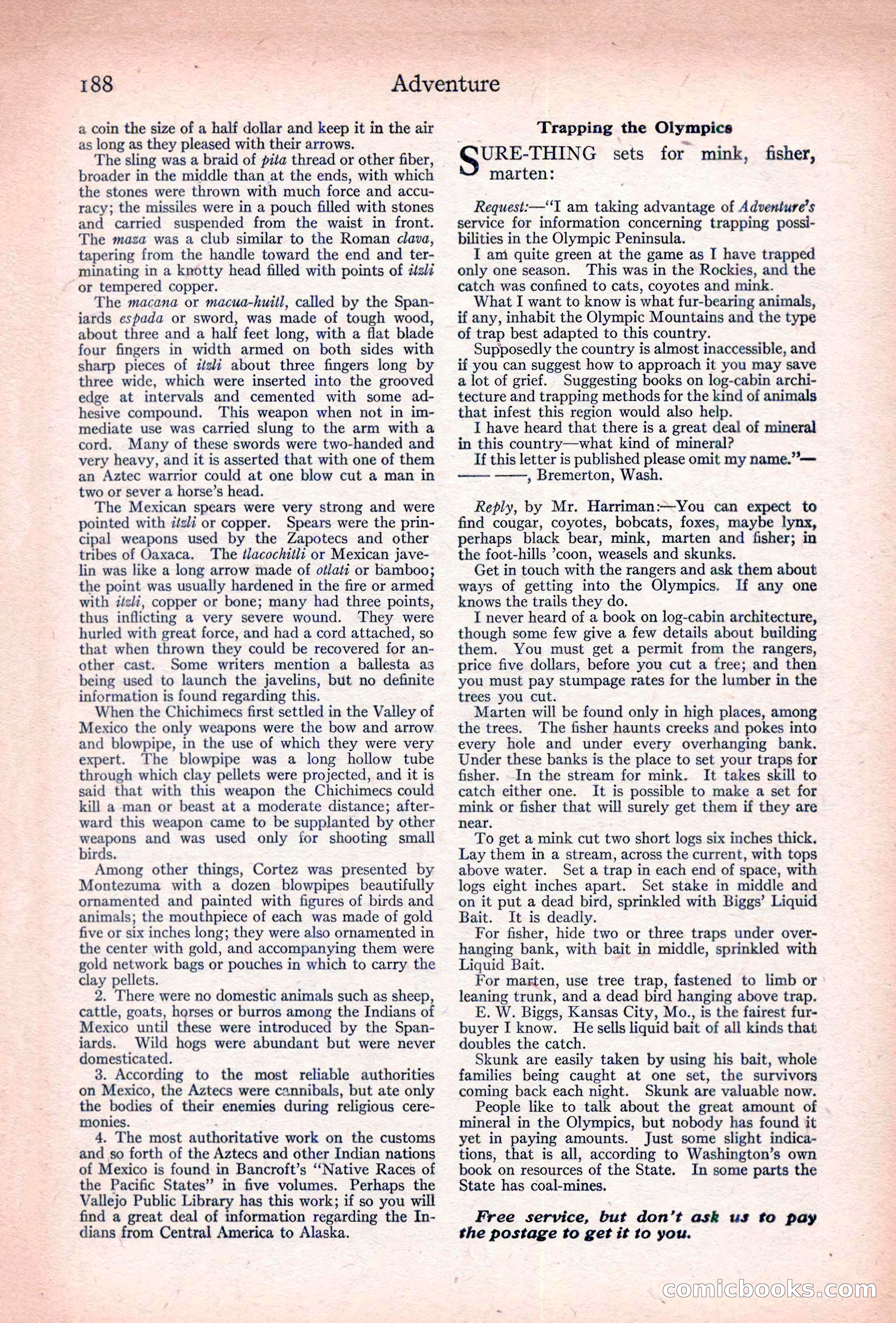 Adventure Magazine Cover — page 190 of 196