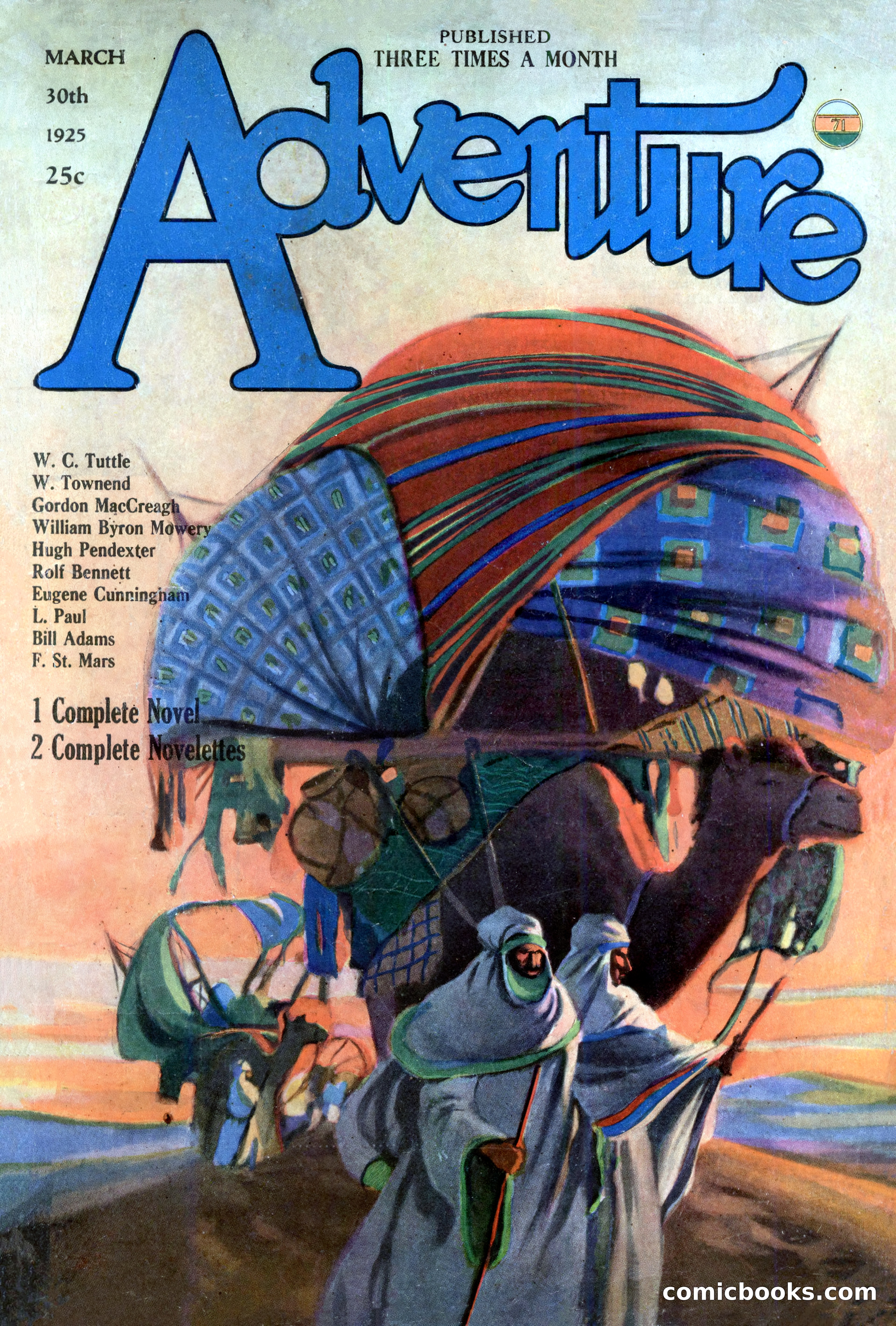Adventure Magazine Cover