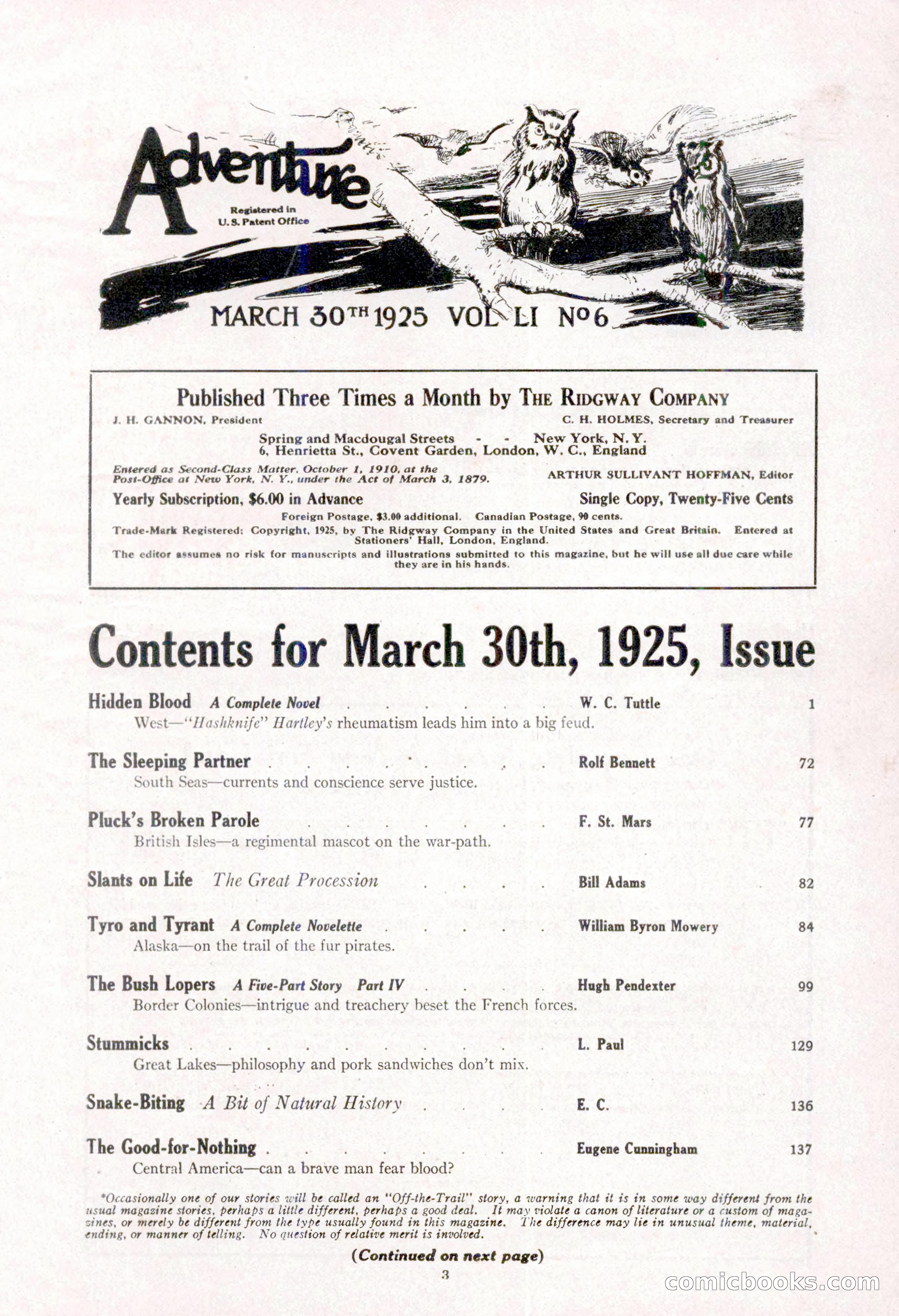 Adventure Magazine Cover — page 5 of 204