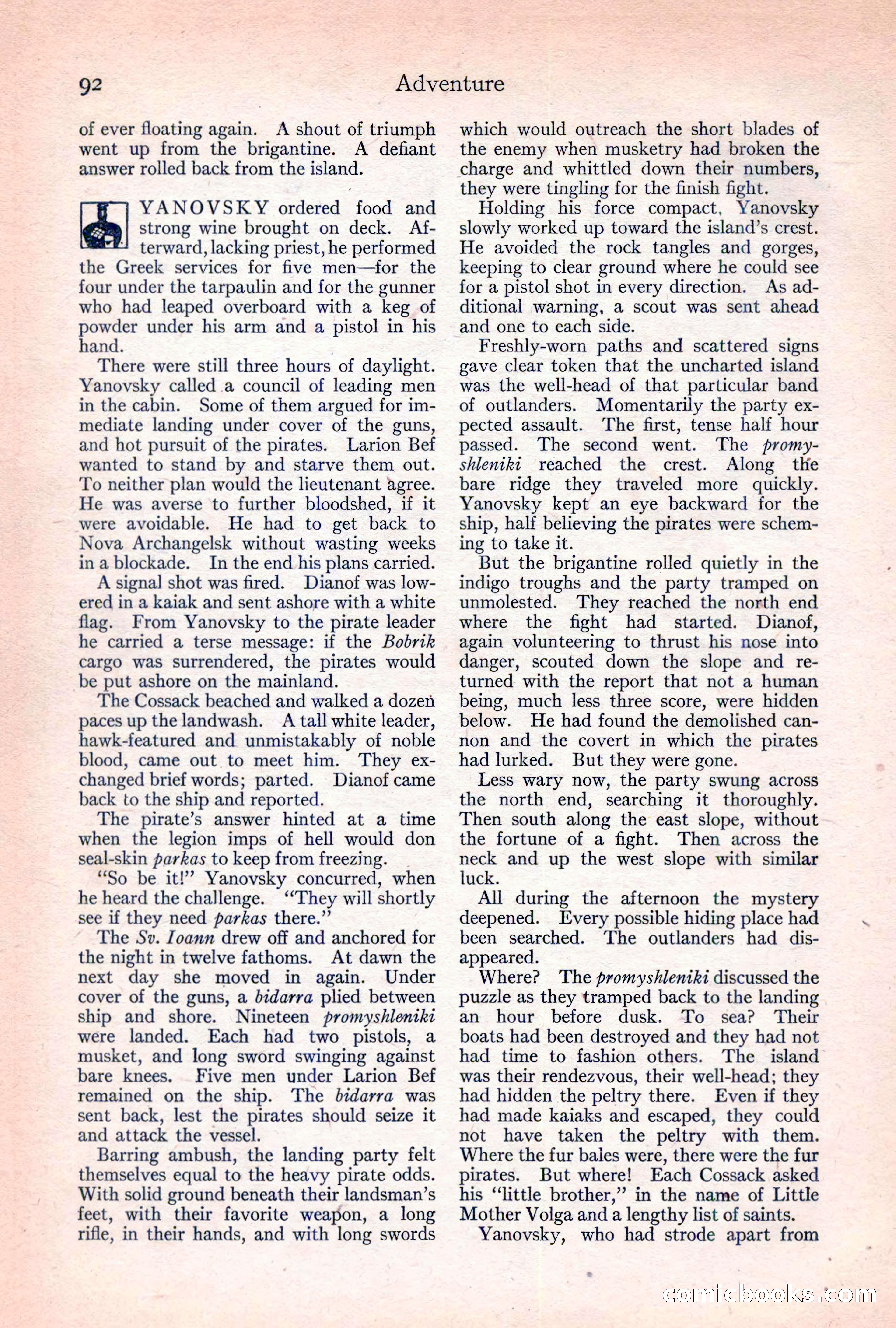 Adventure Magazine Cover — page 102 of 204