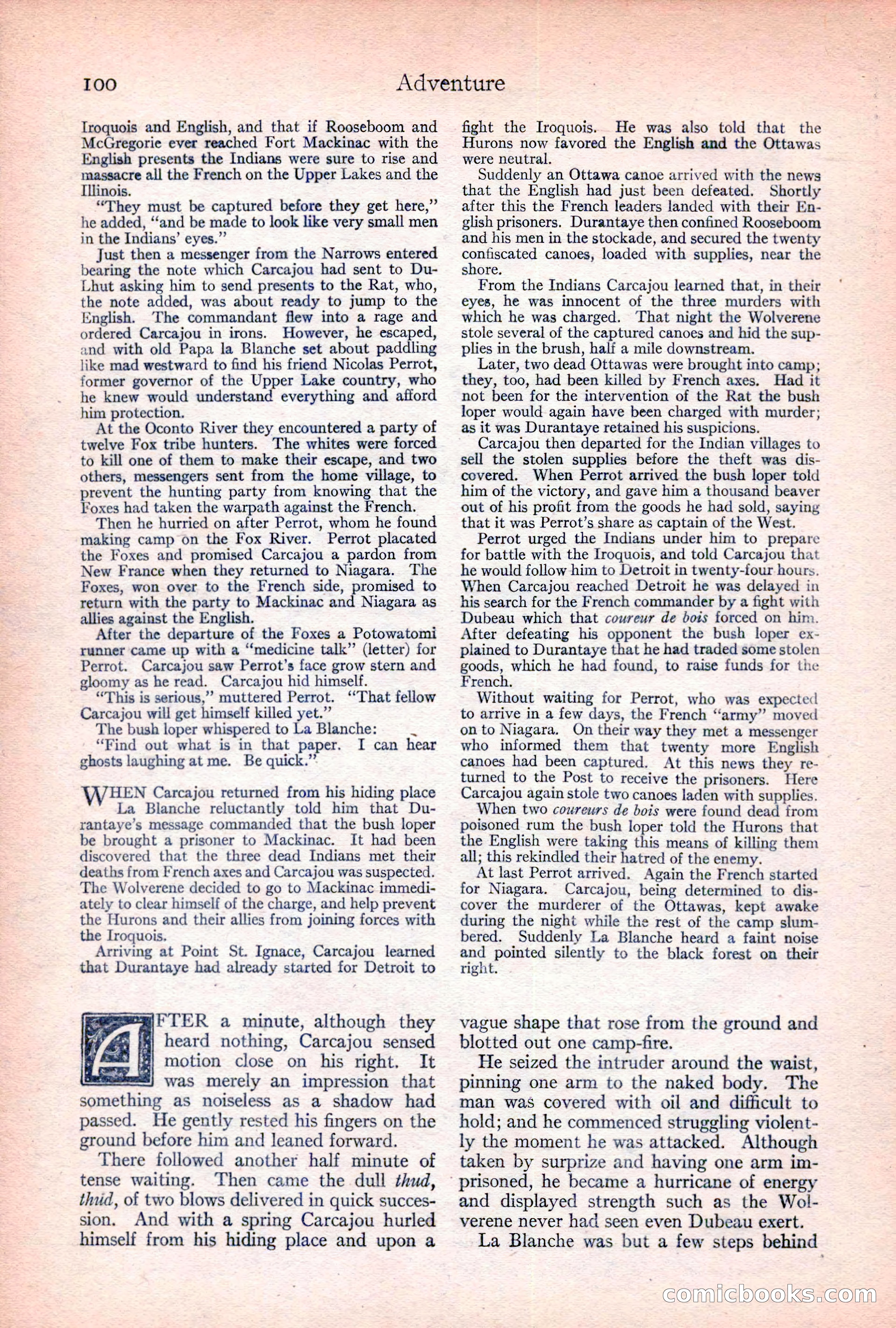 Adventure Magazine Cover — page 110 of 204