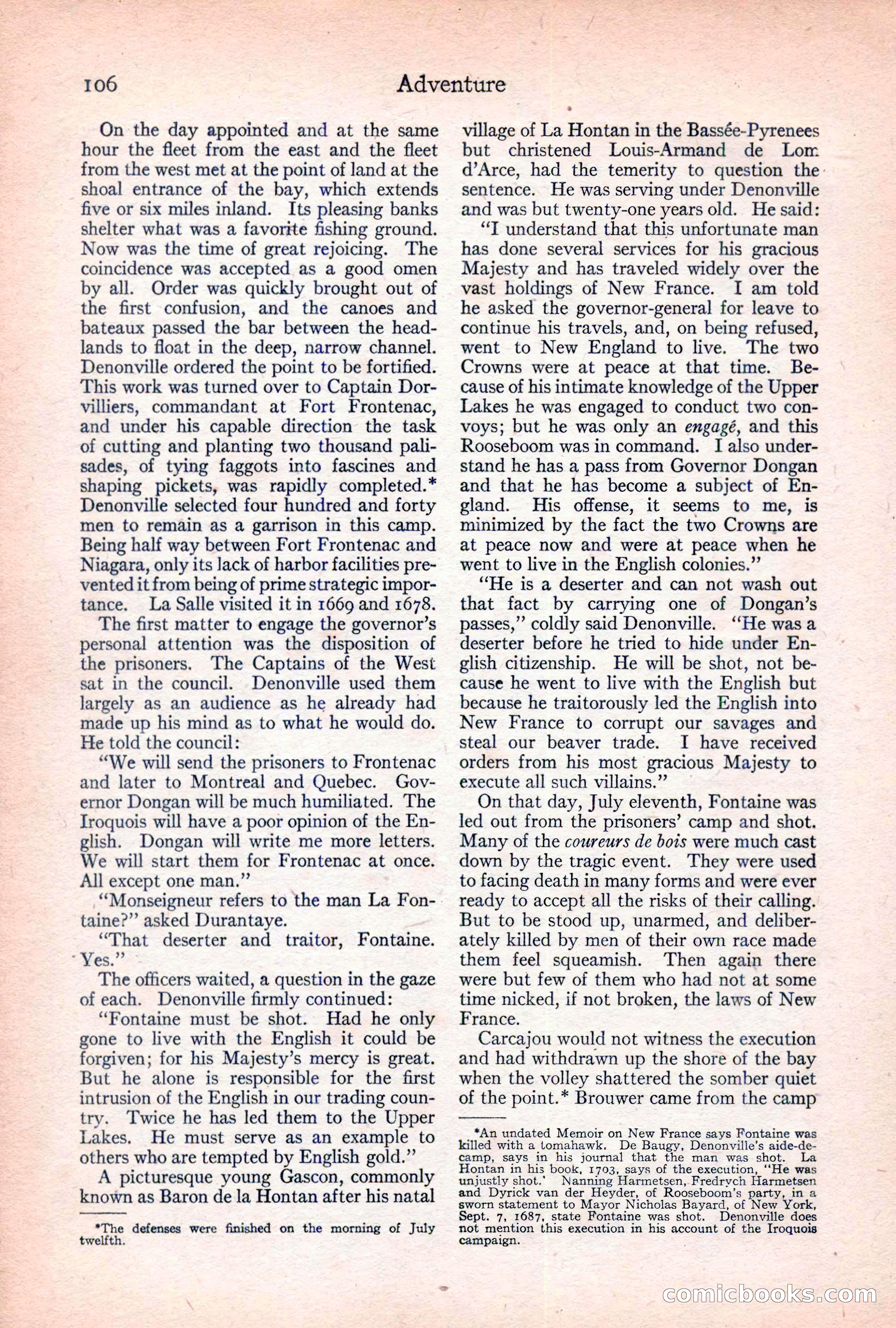 Adventure Magazine Cover — page 116 of 204