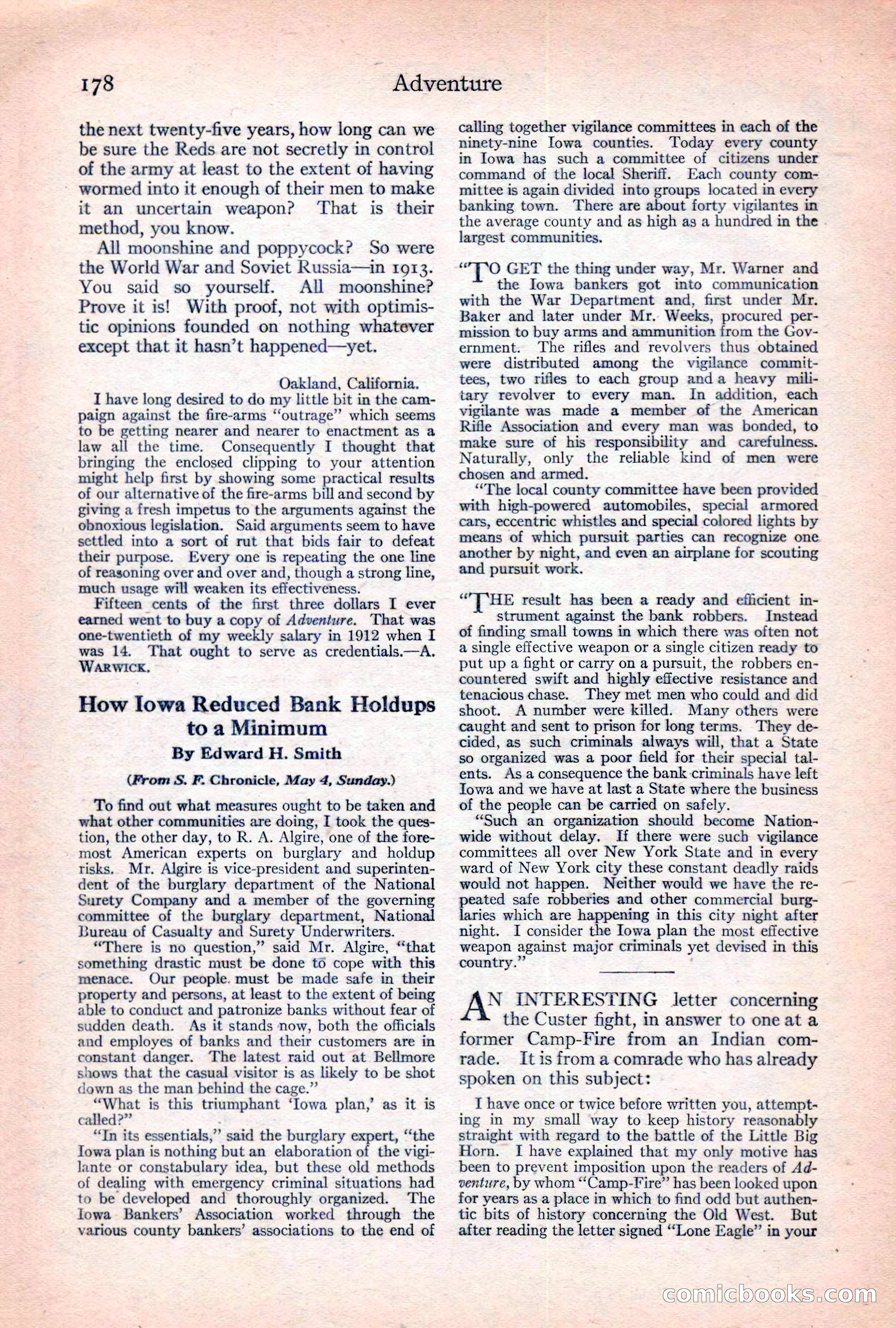 Adventure Magazine Cover — page 188 of 204