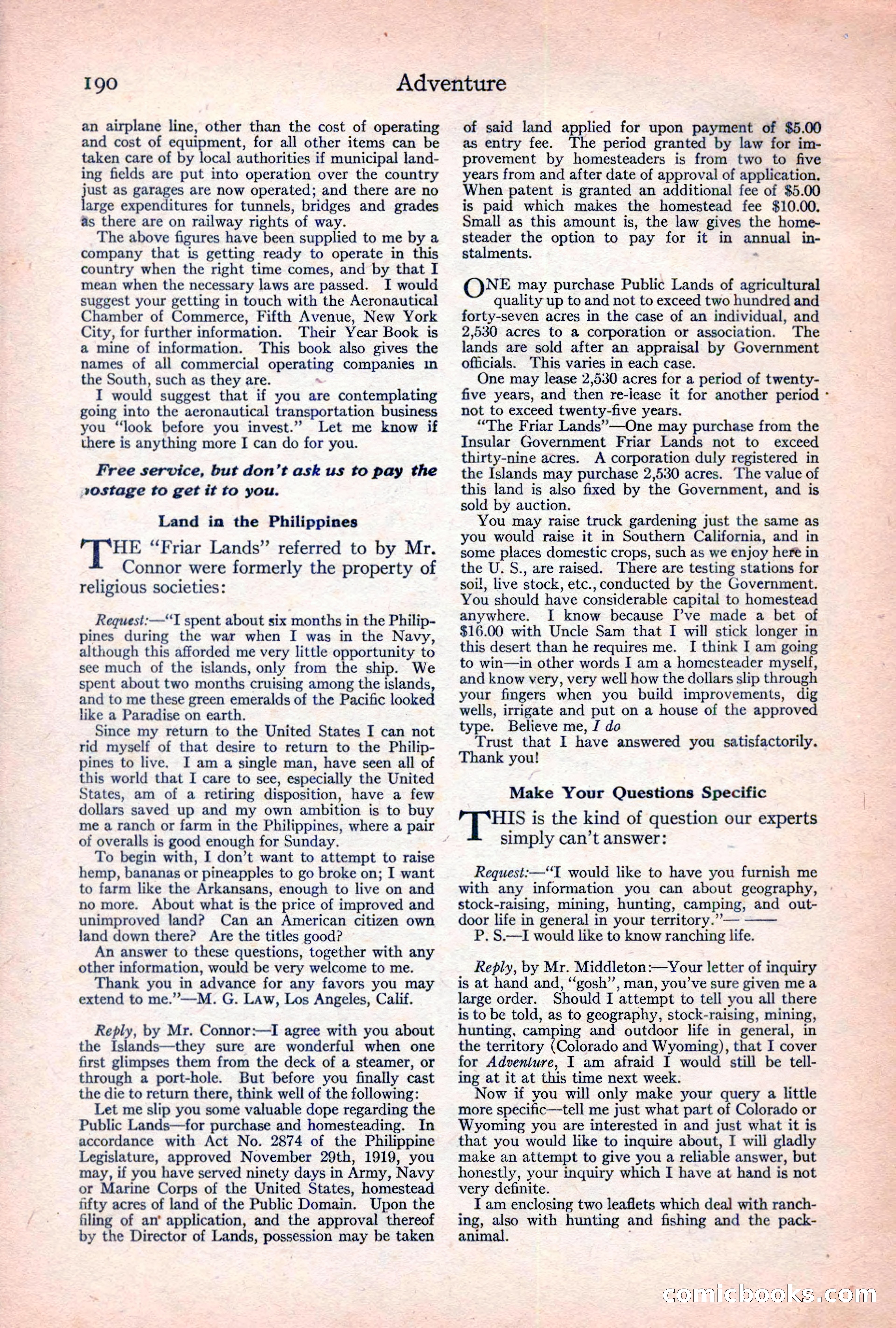Adventure Magazine Cover — page 200 of 204