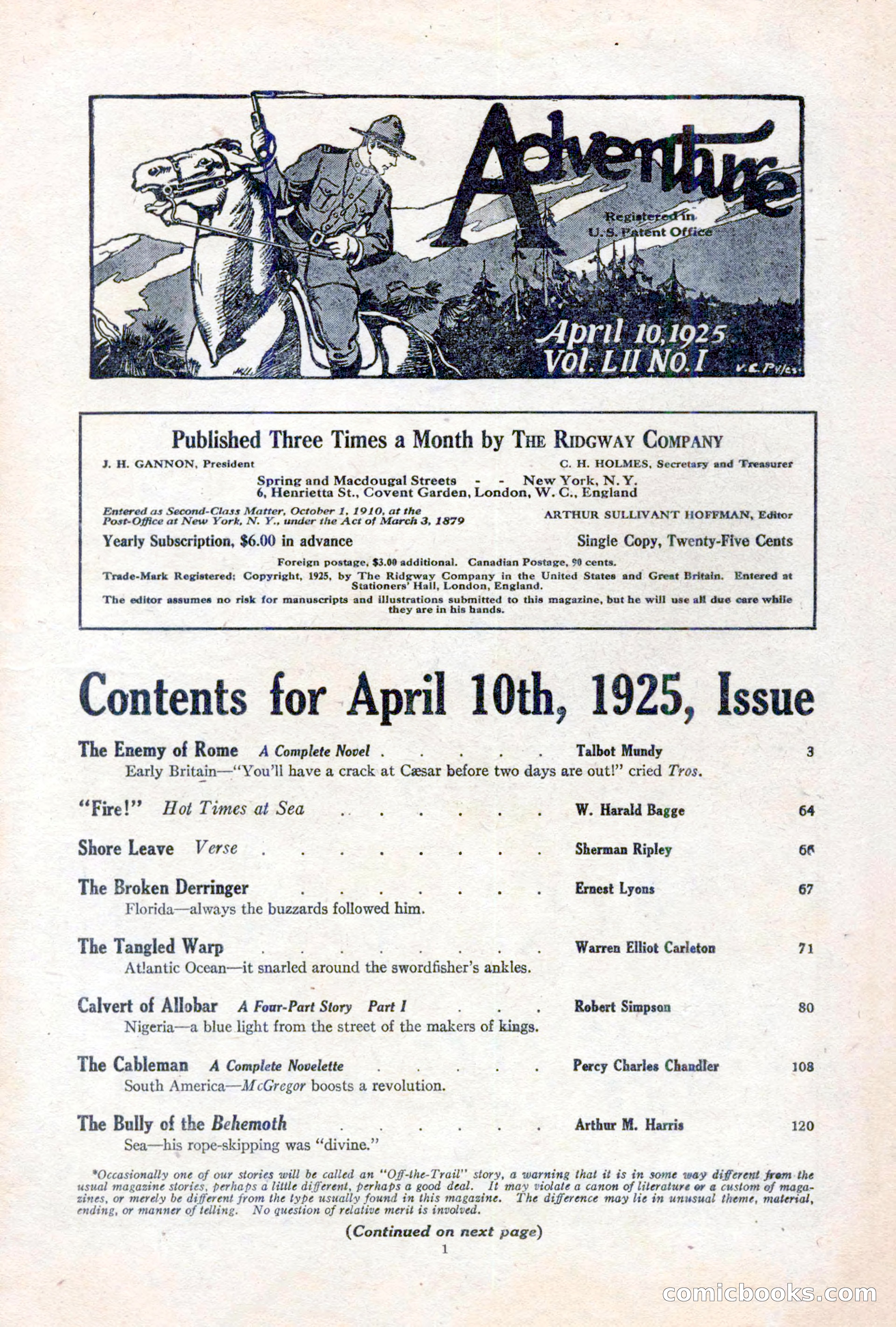 Adventure Magazine Cover — page 3 of 196