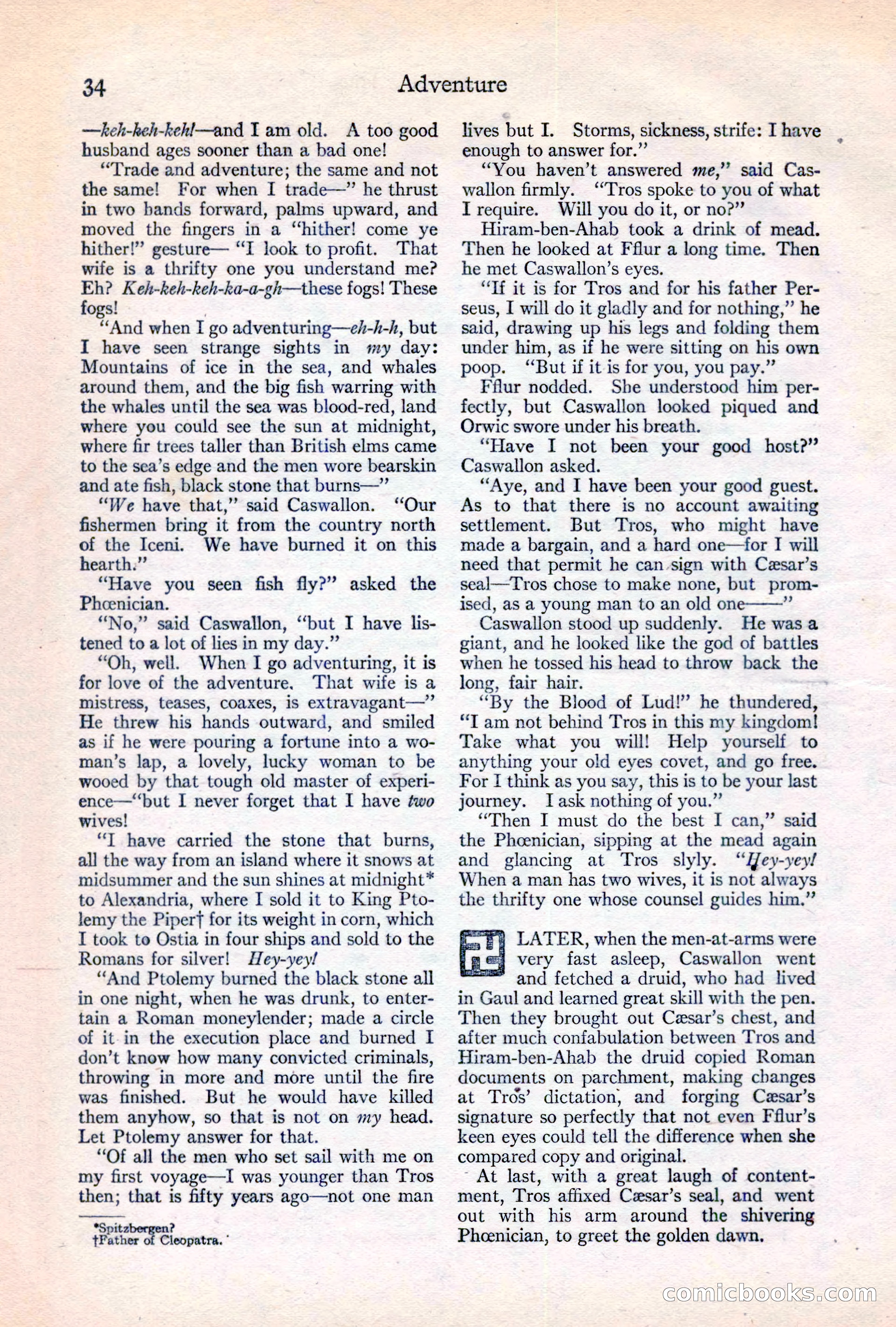Adventure Magazine Cover — page 36 of 196