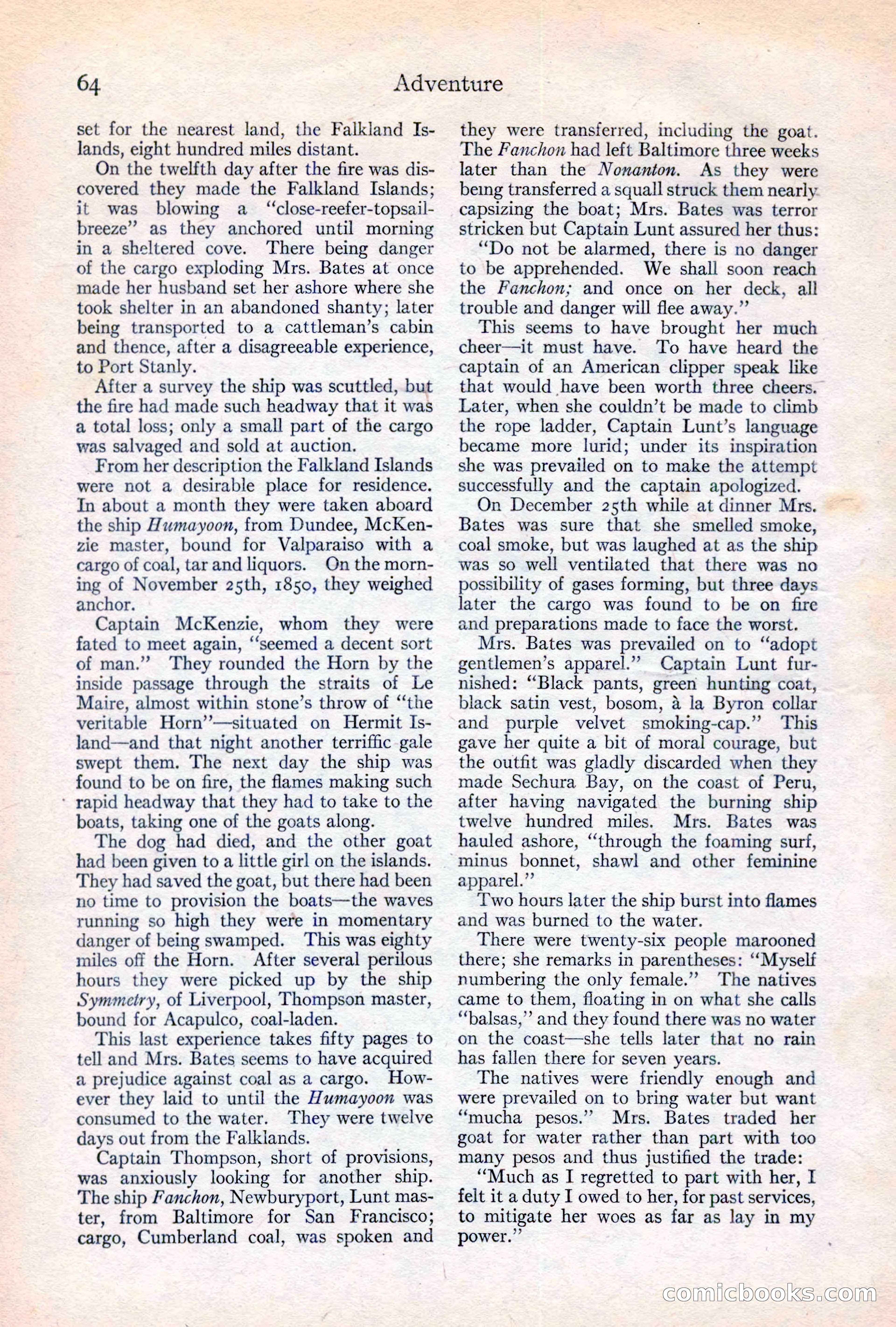 Adventure Magazine Cover — page 66 of 196