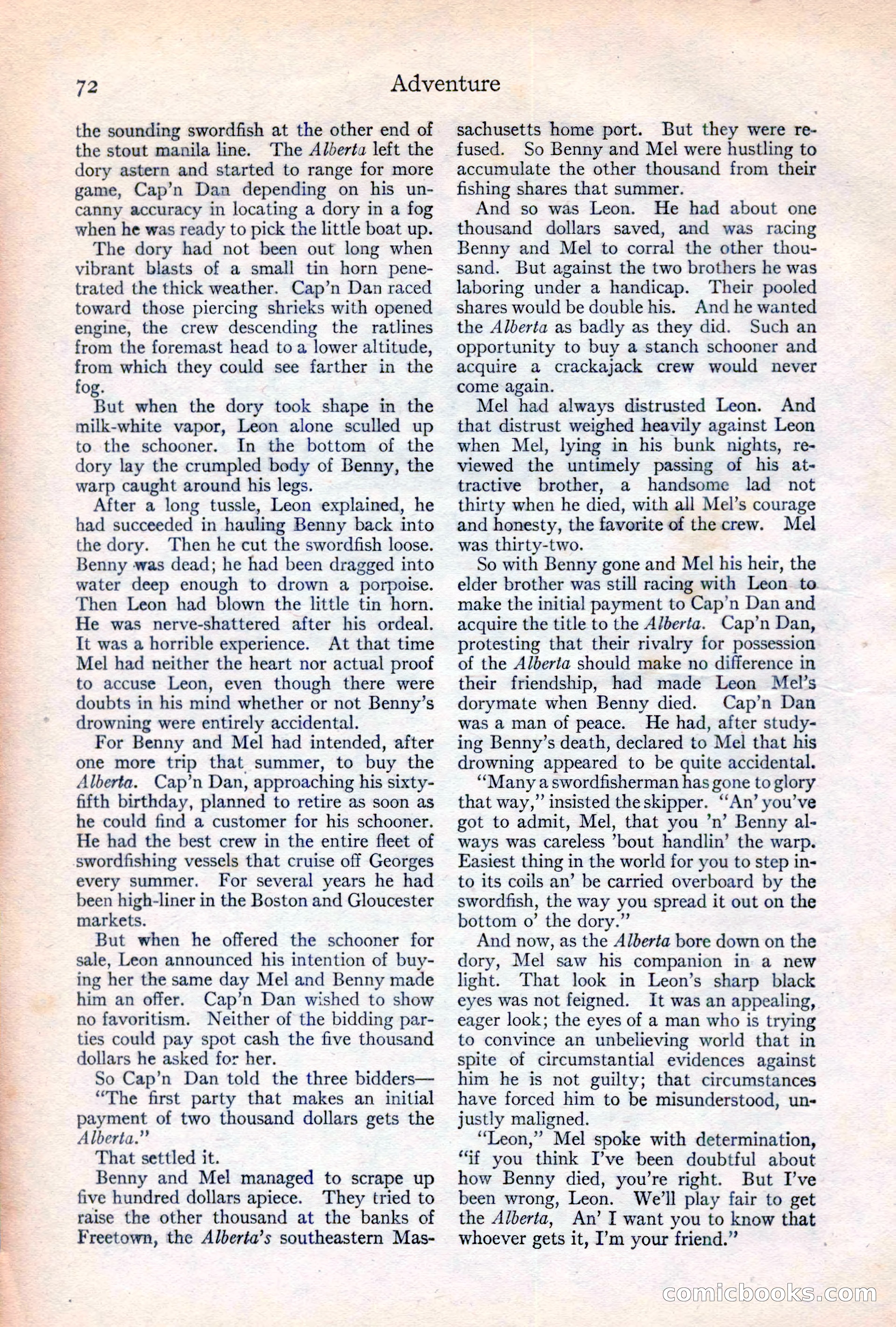 Adventure Magazine Cover — page 74 of 196