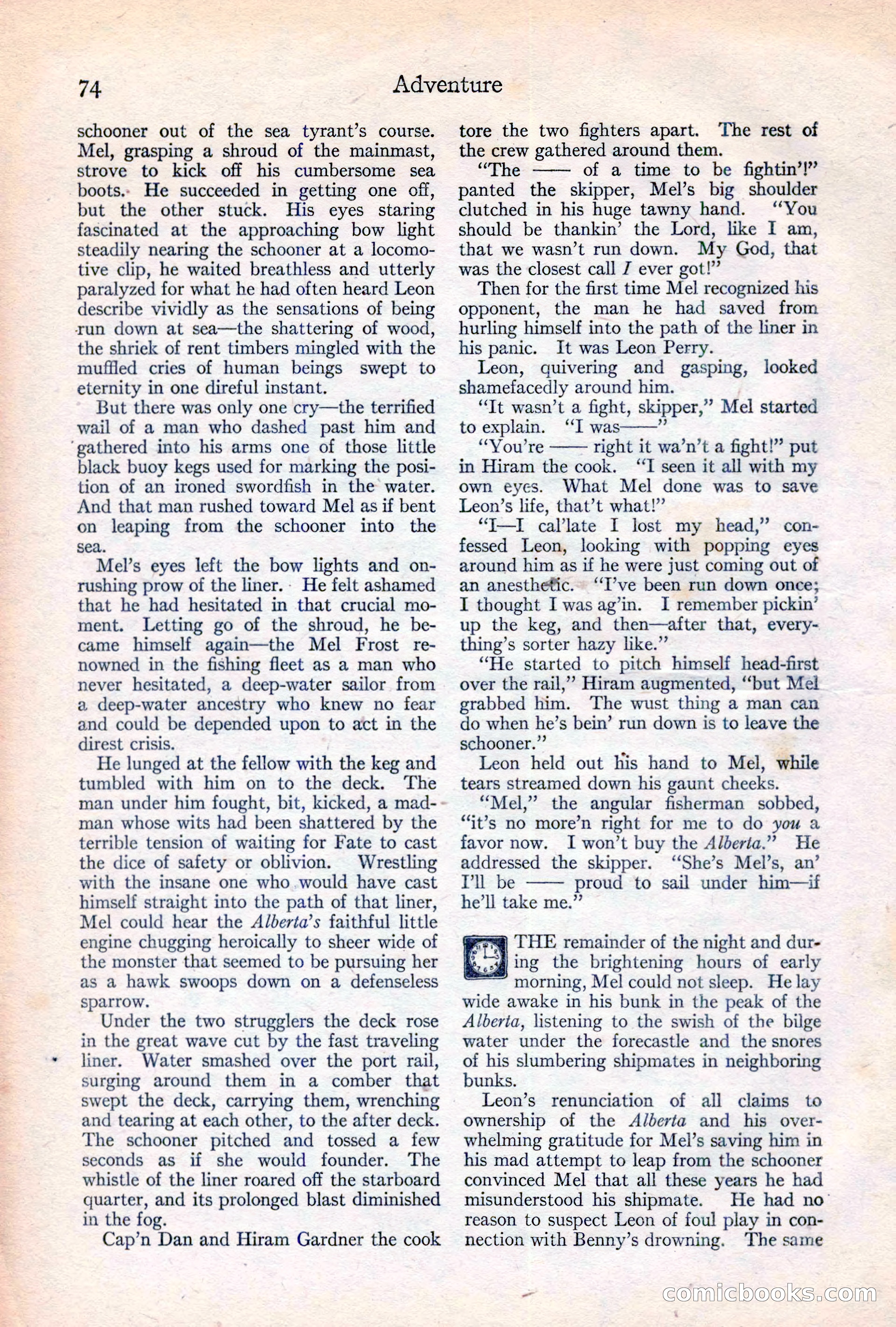 Adventure Magazine Cover — page 76 of 196