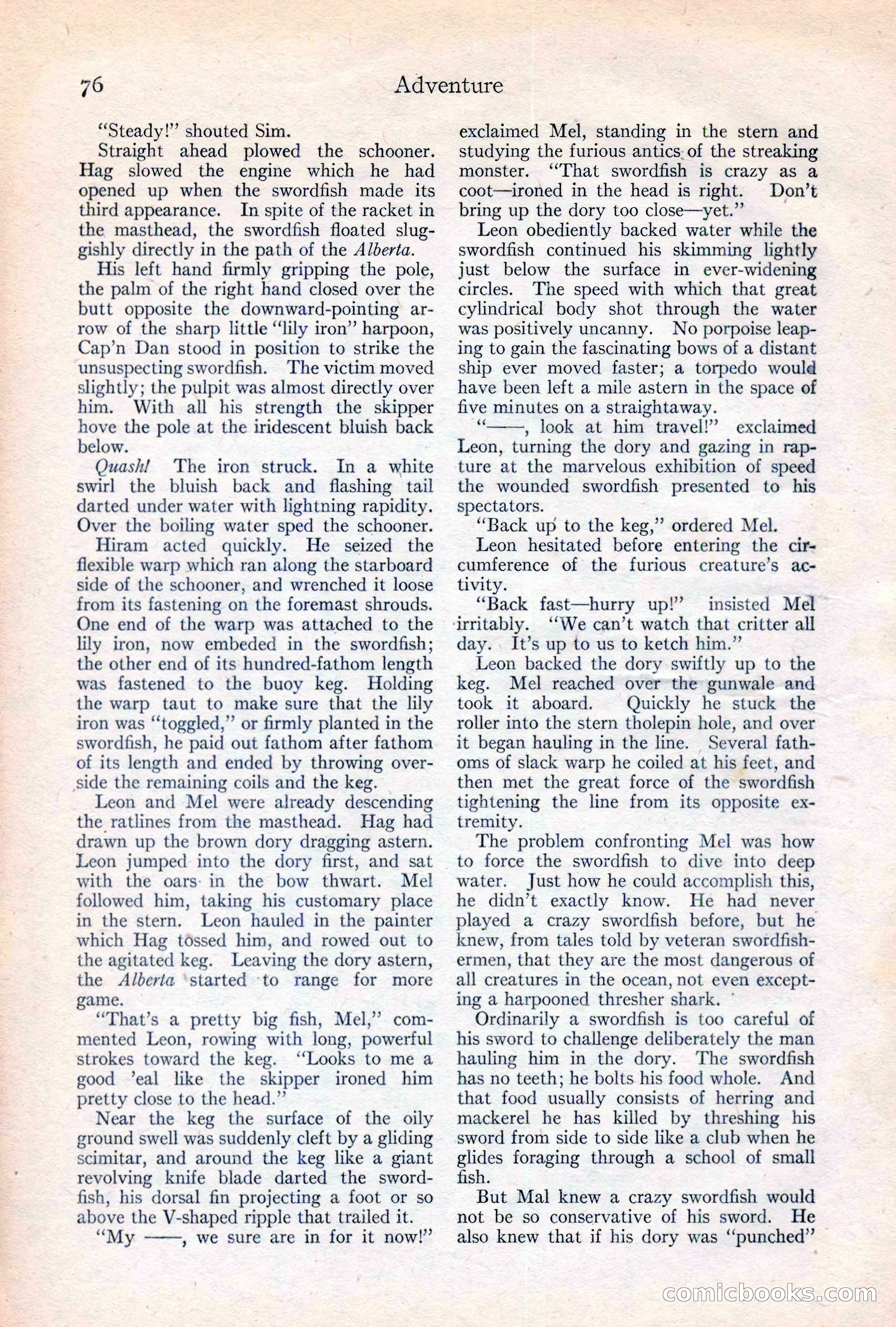 Adventure Magazine Cover — page 78 of 196