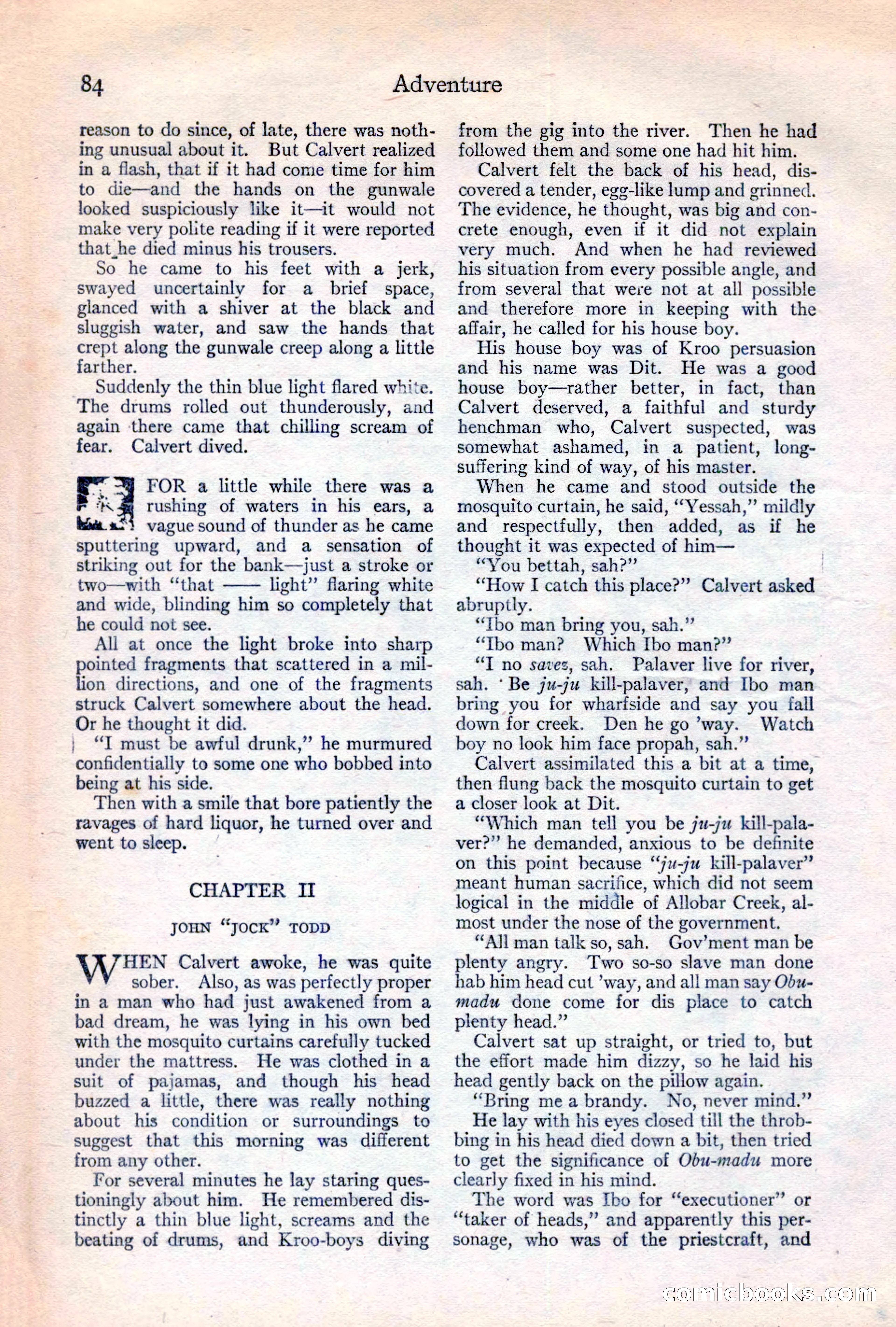 Adventure Magazine Cover — page 86 of 196