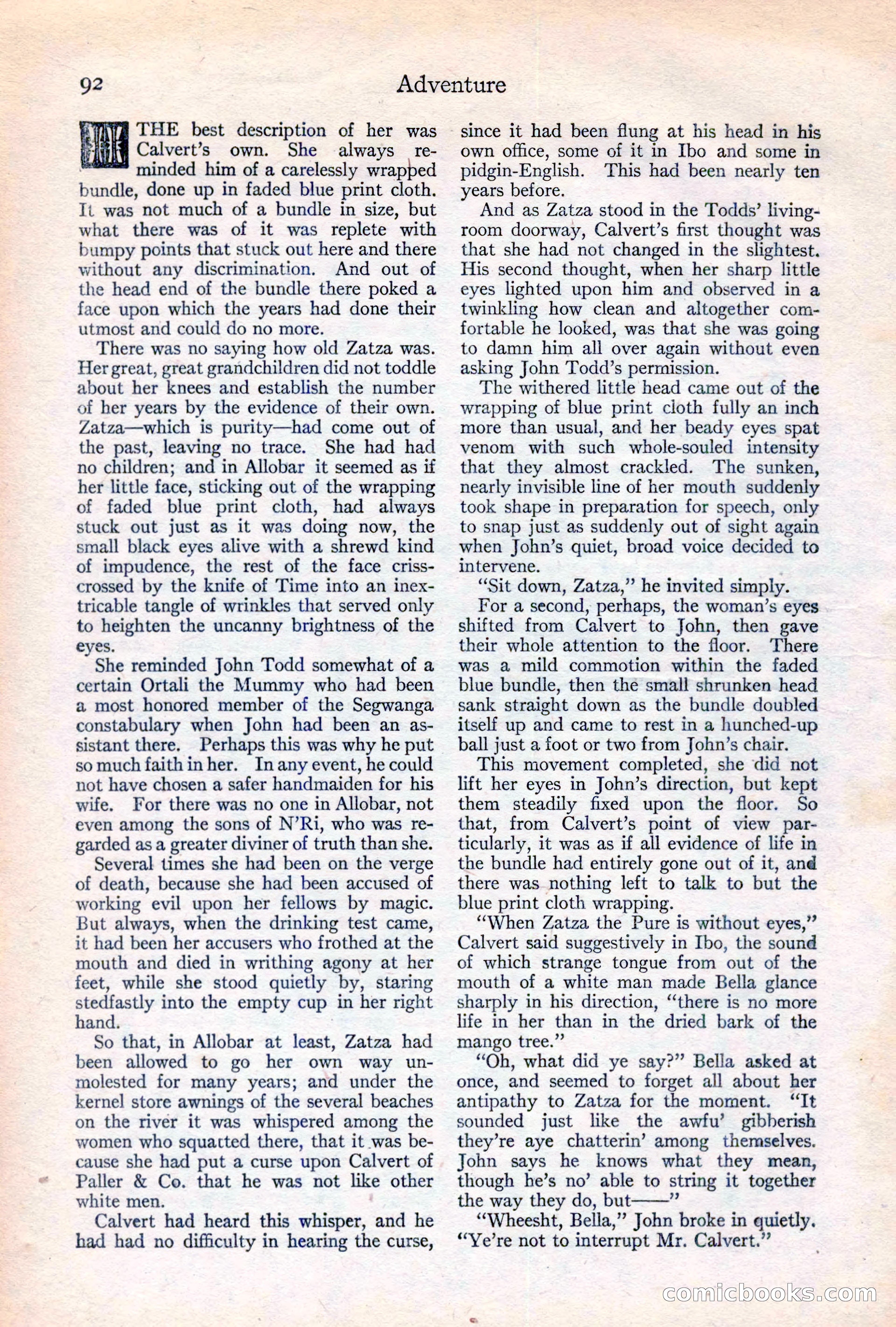 Adventure Magazine Cover — page 94 of 196