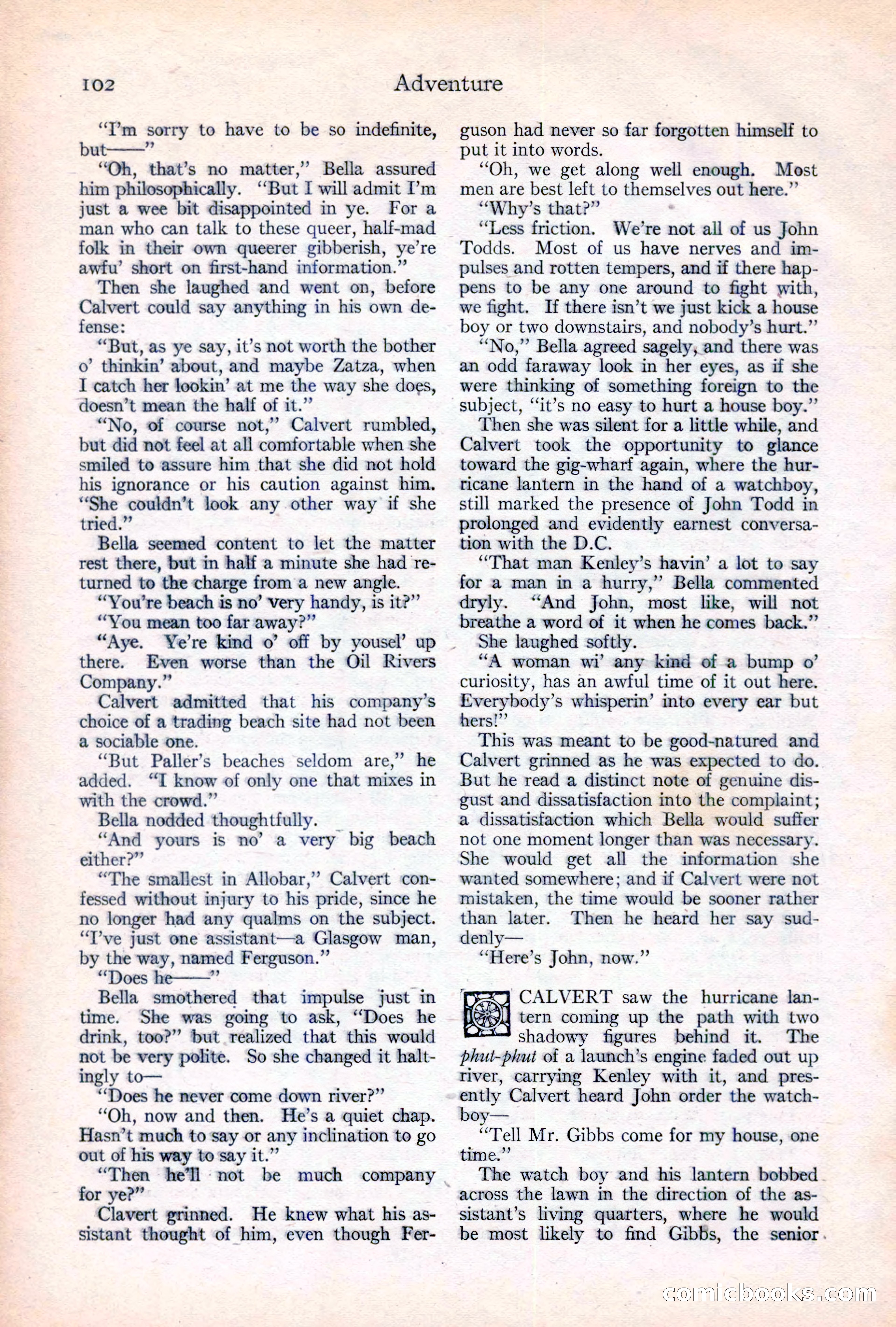 Adventure Magazine Cover — page 104 of 196