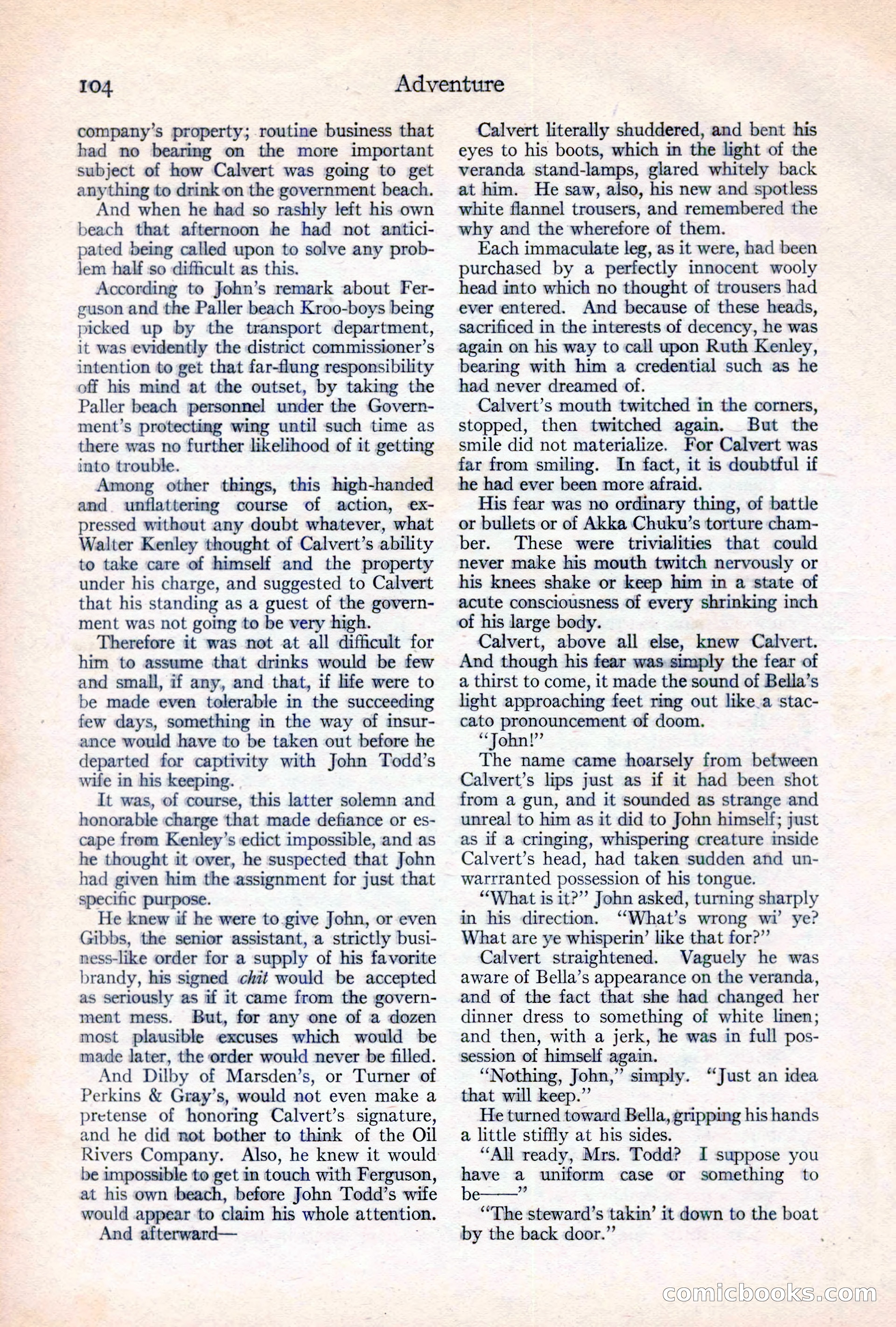 Adventure Magazine Cover — page 106 of 196