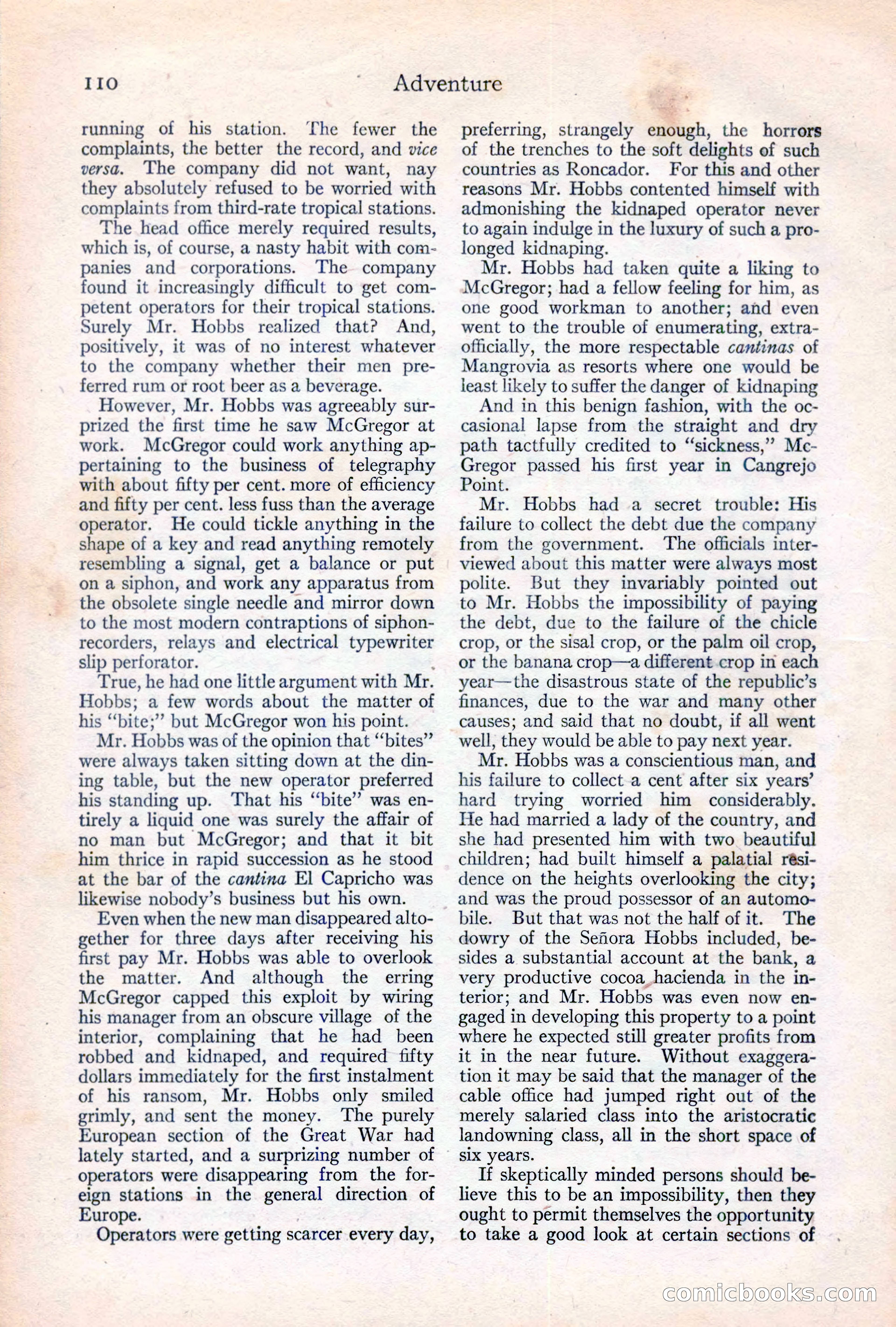 Adventure Magazine Cover — page 112 of 196