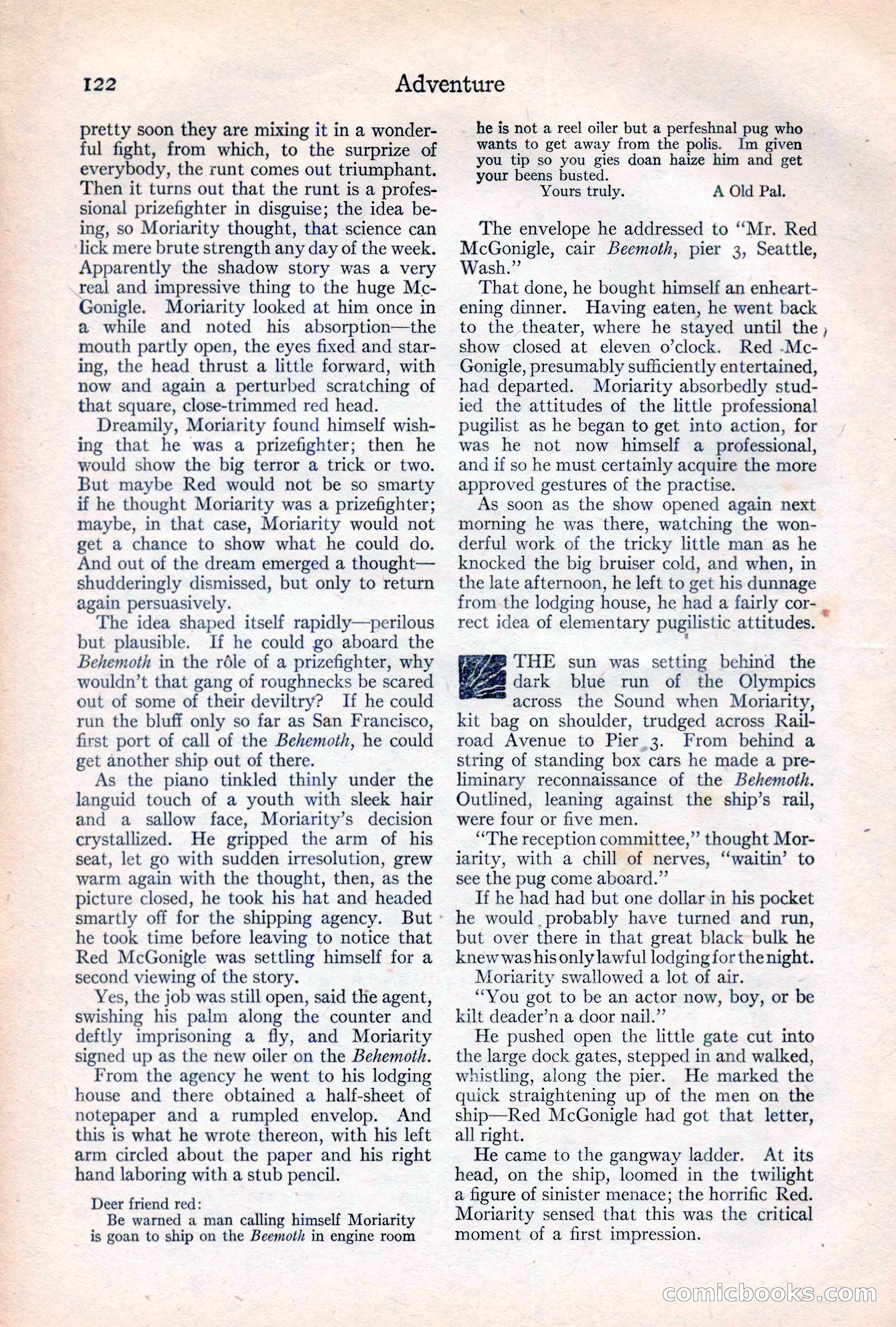 Adventure Magazine Cover — page 124 of 196