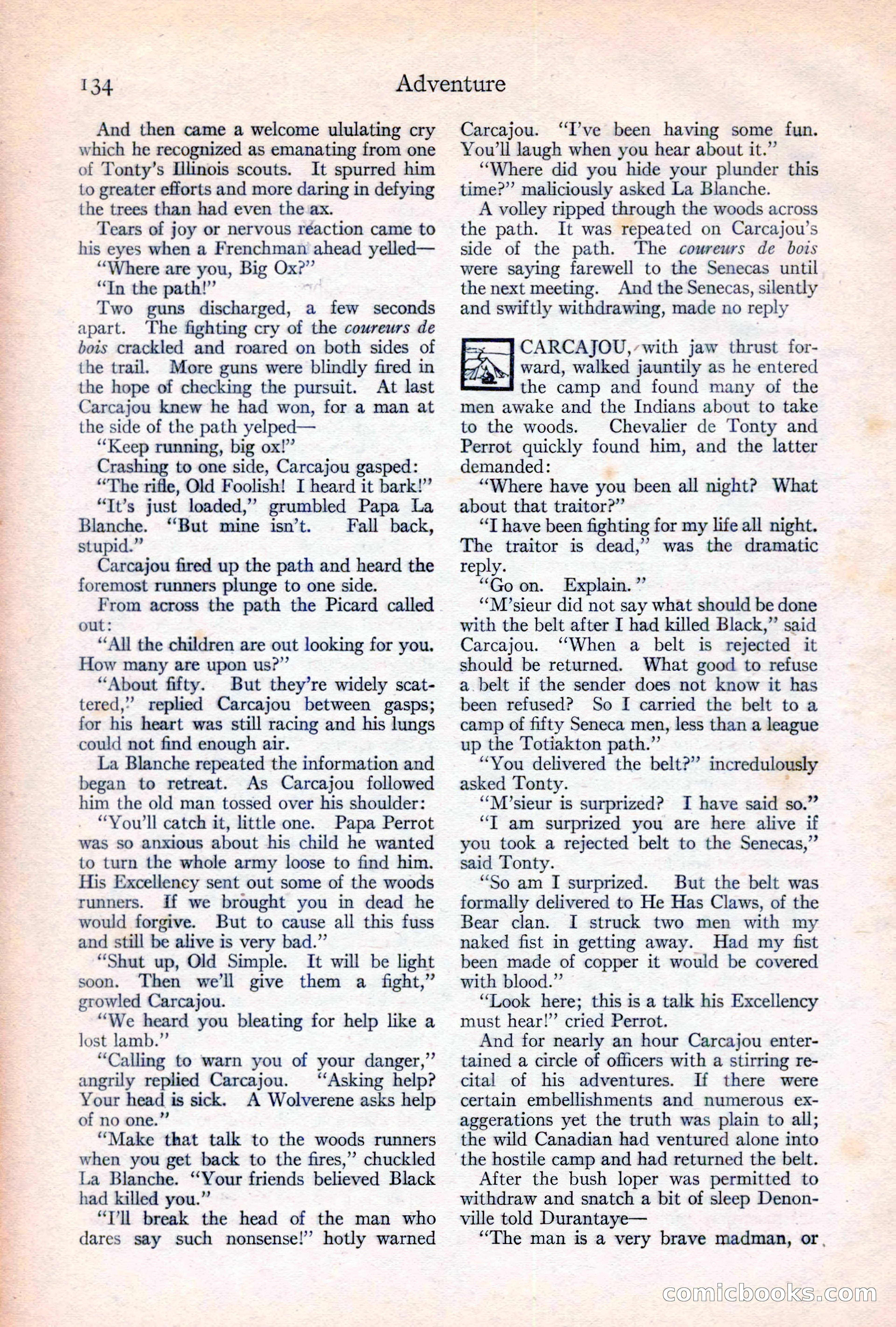 Adventure Magazine Cover — page 136 of 196