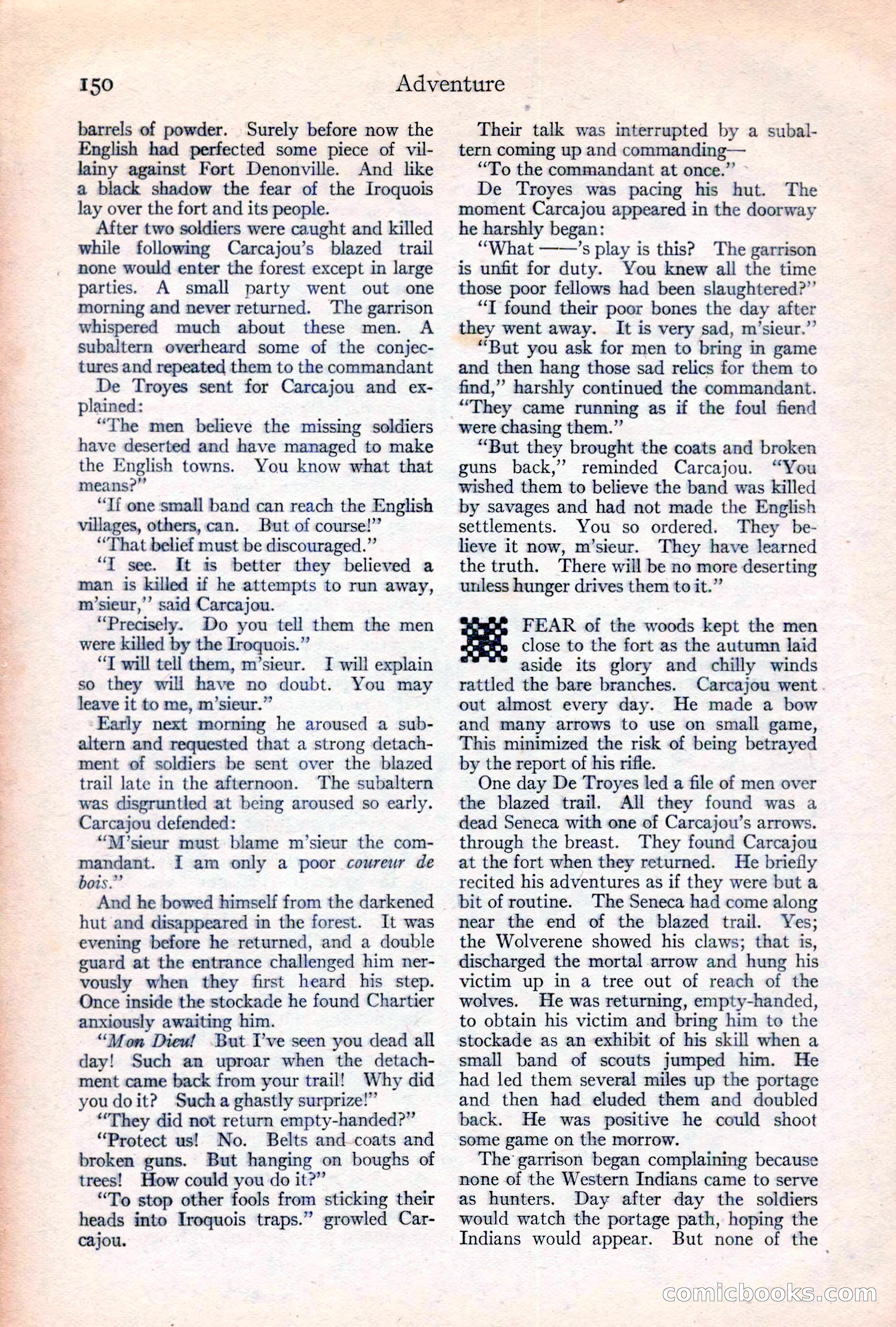 Adventure Magazine Cover — page 152 of 196
