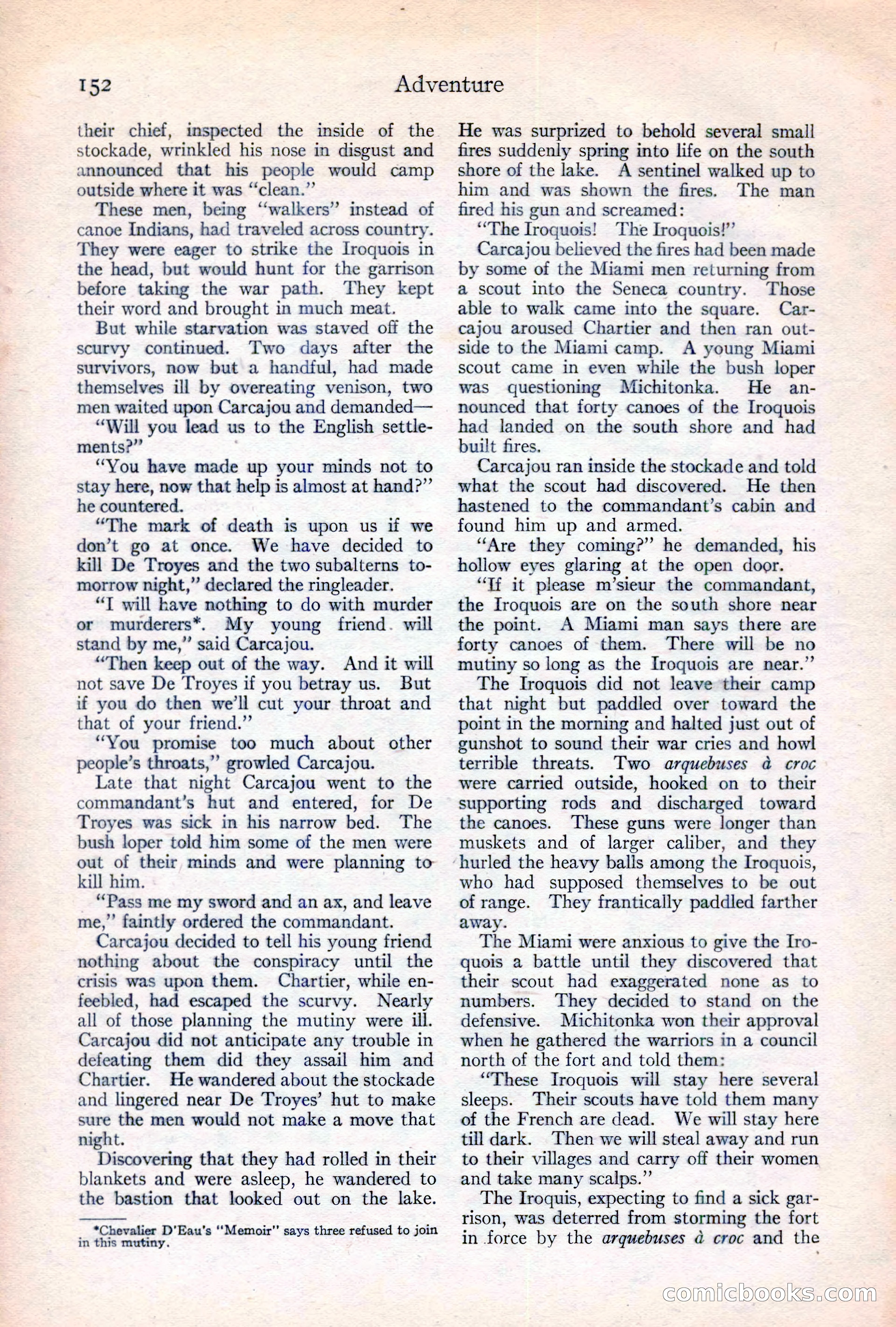 Adventure Magazine Cover — page 154 of 196