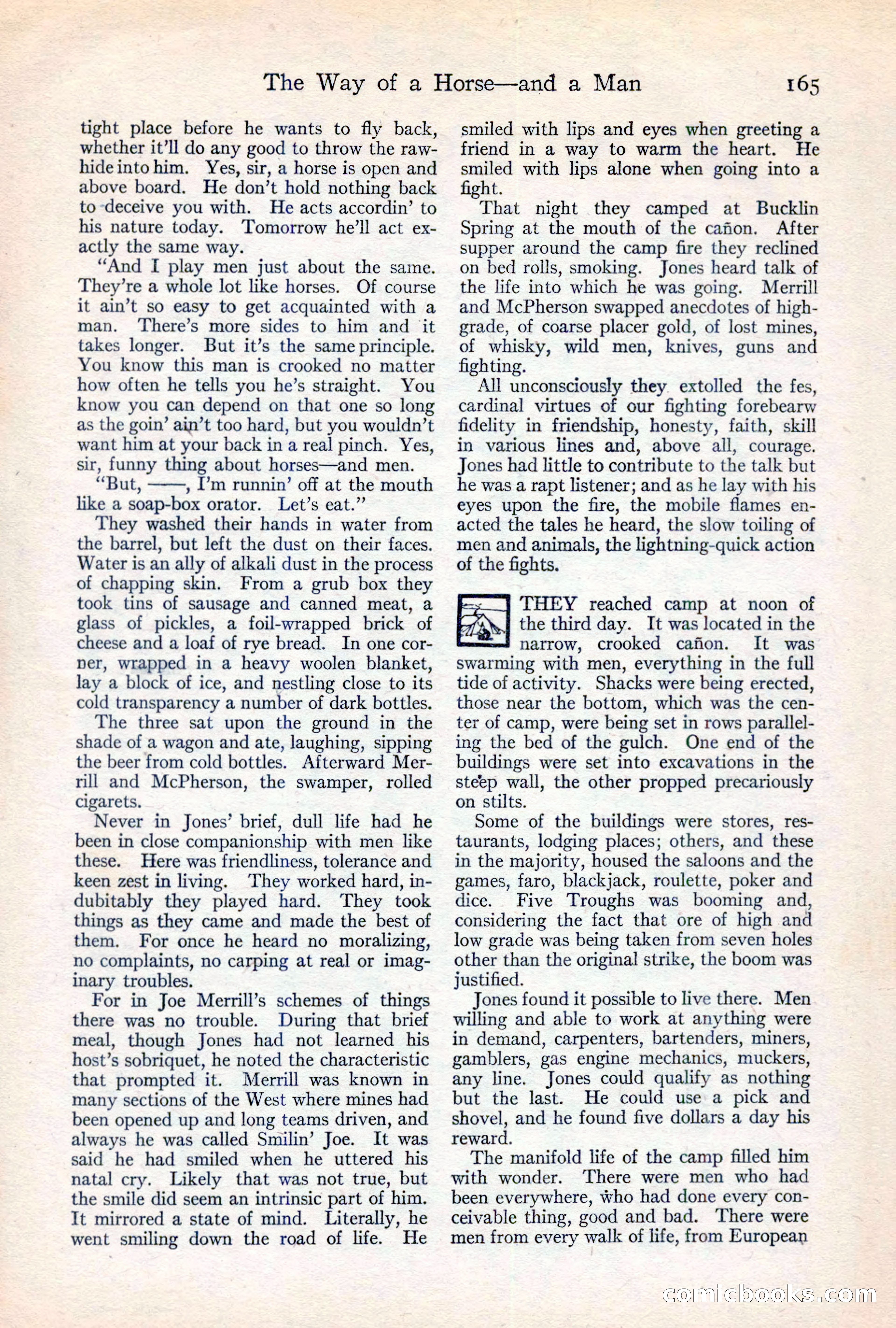 Adventure Magazine Cover — page 167 of 196