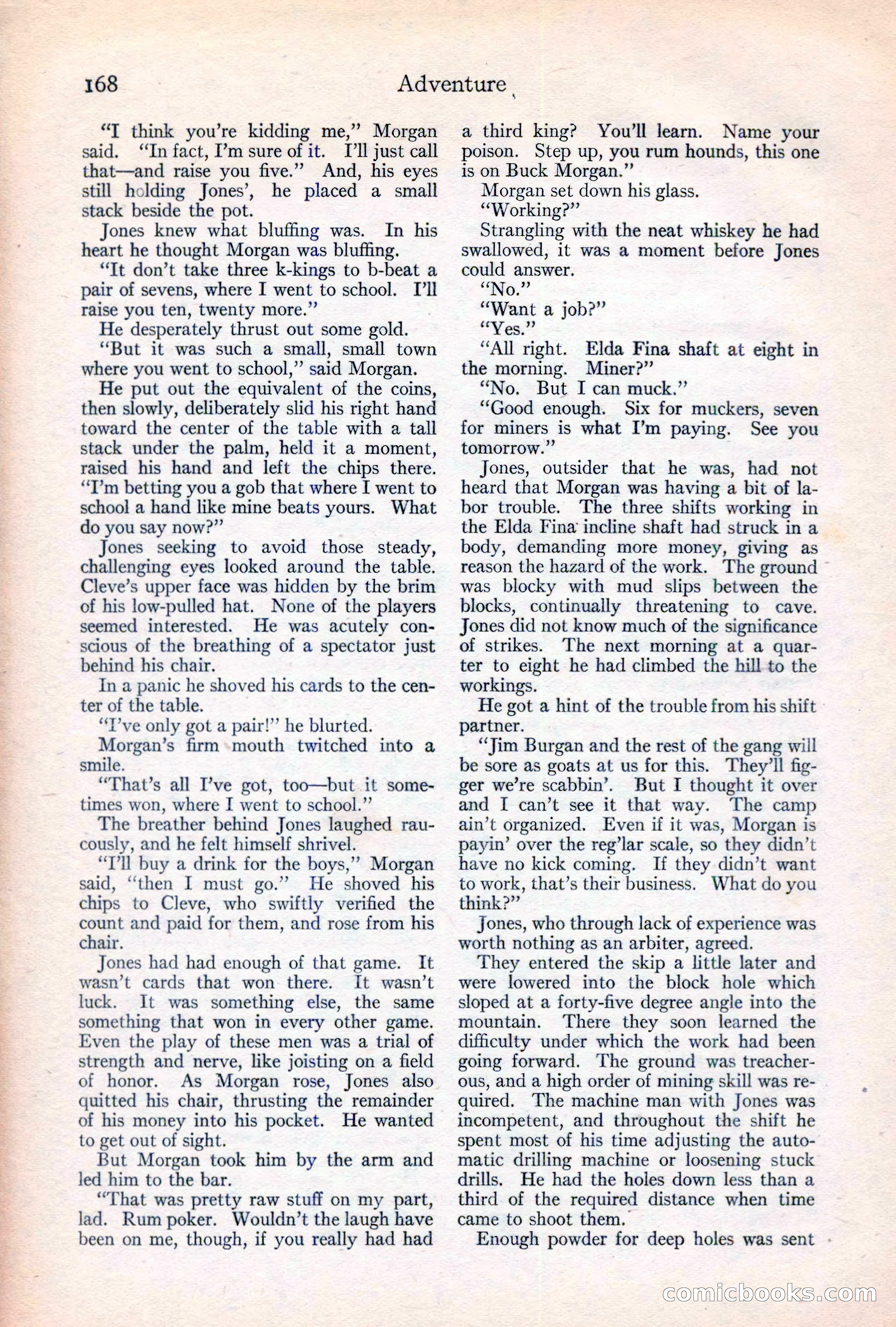 Adventure Magazine Cover — page 170 of 196