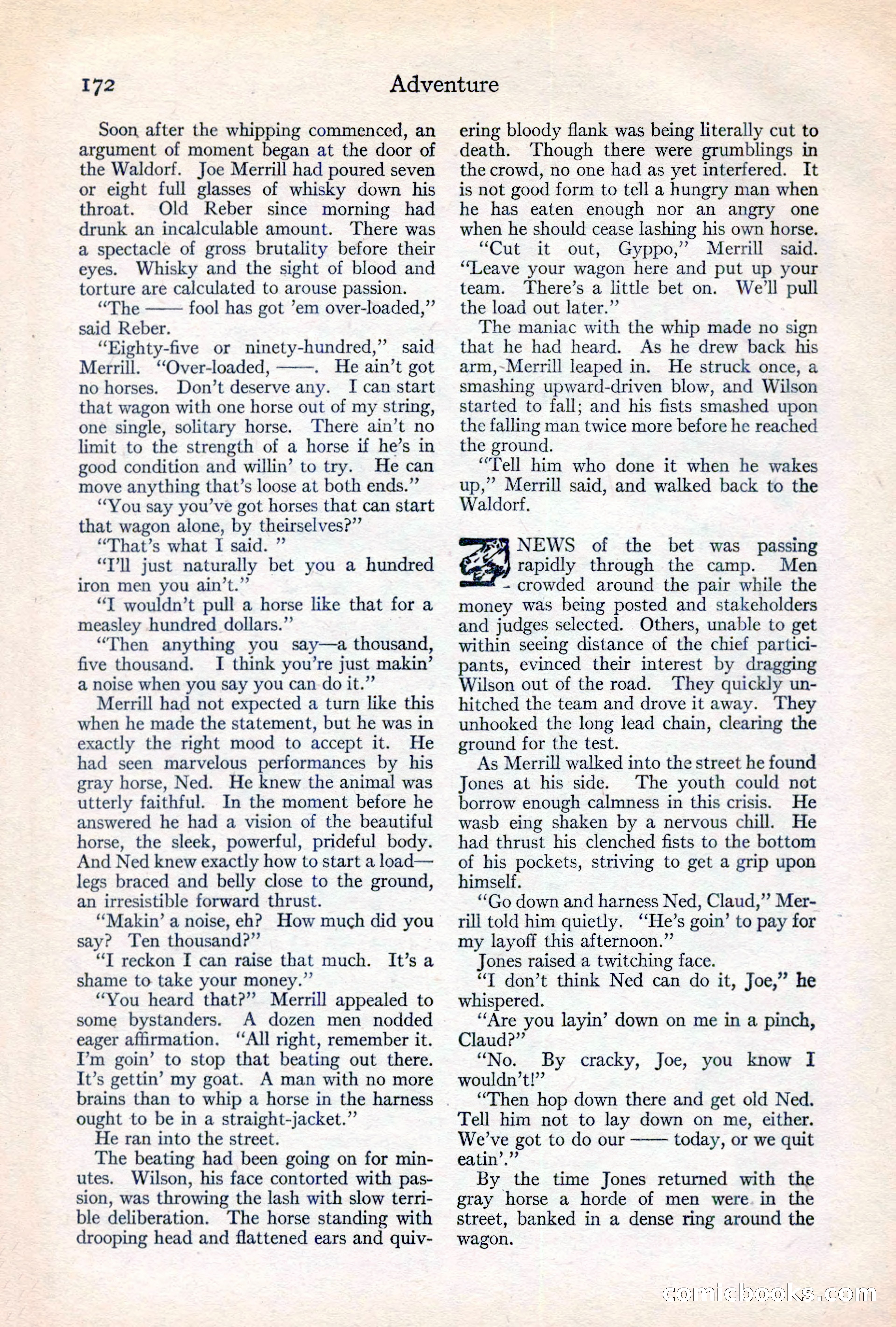 Adventure Magazine Cover — page 174 of 196