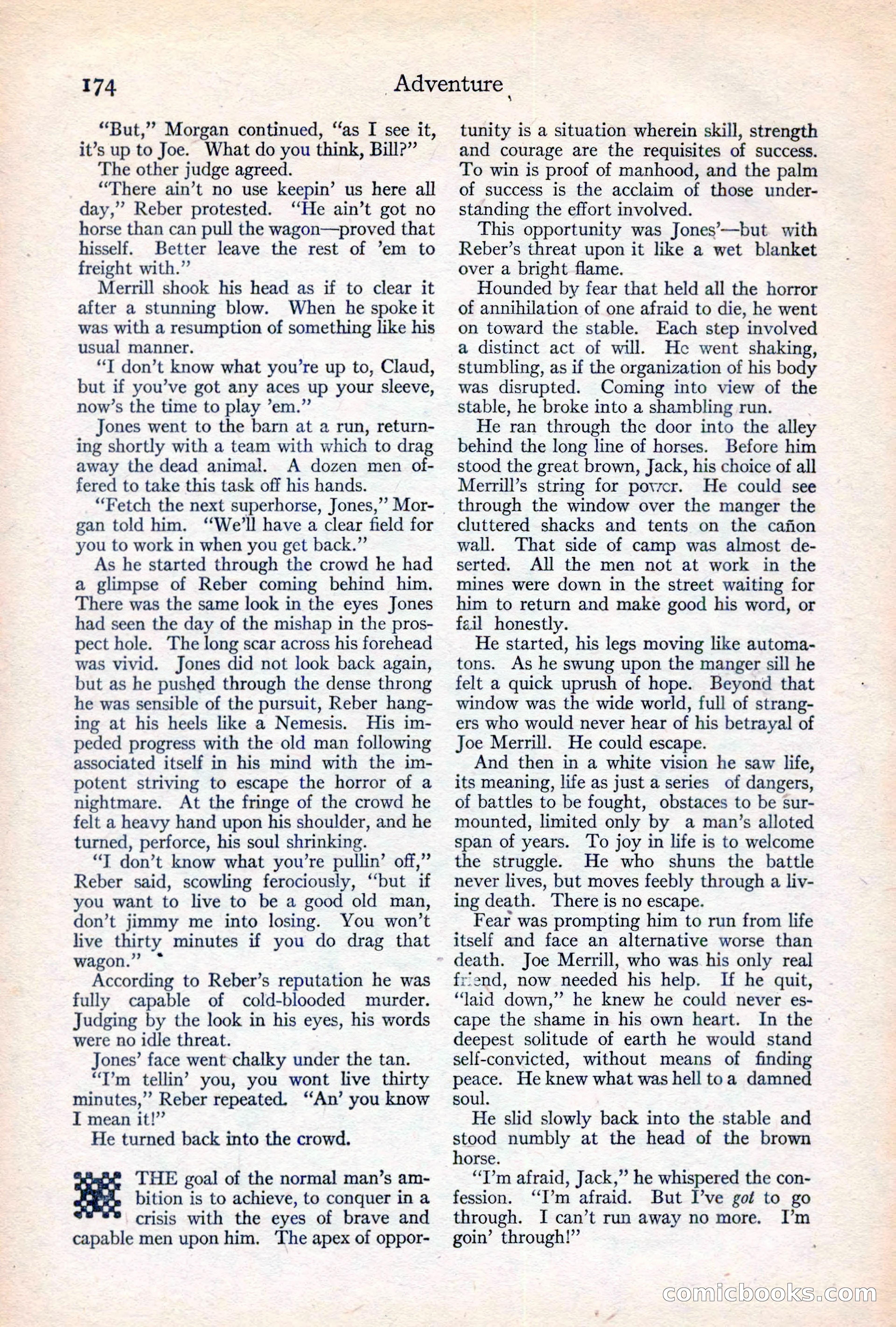 Adventure Magazine Cover — page 176 of 196